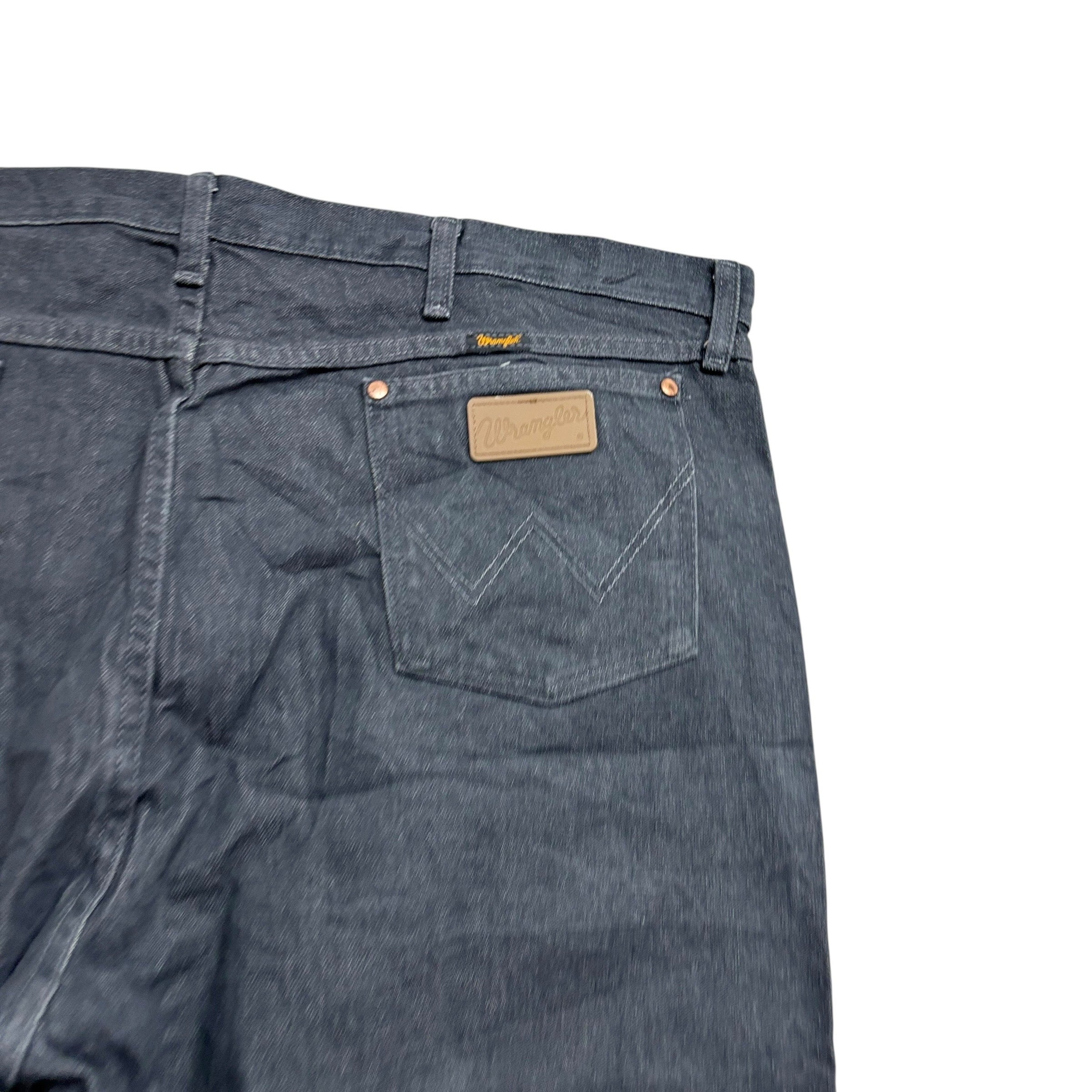 Wrangler Jeans Cowboy Cut W46 L31 Mens Grey 13MWZ Original Fit Denim (E)