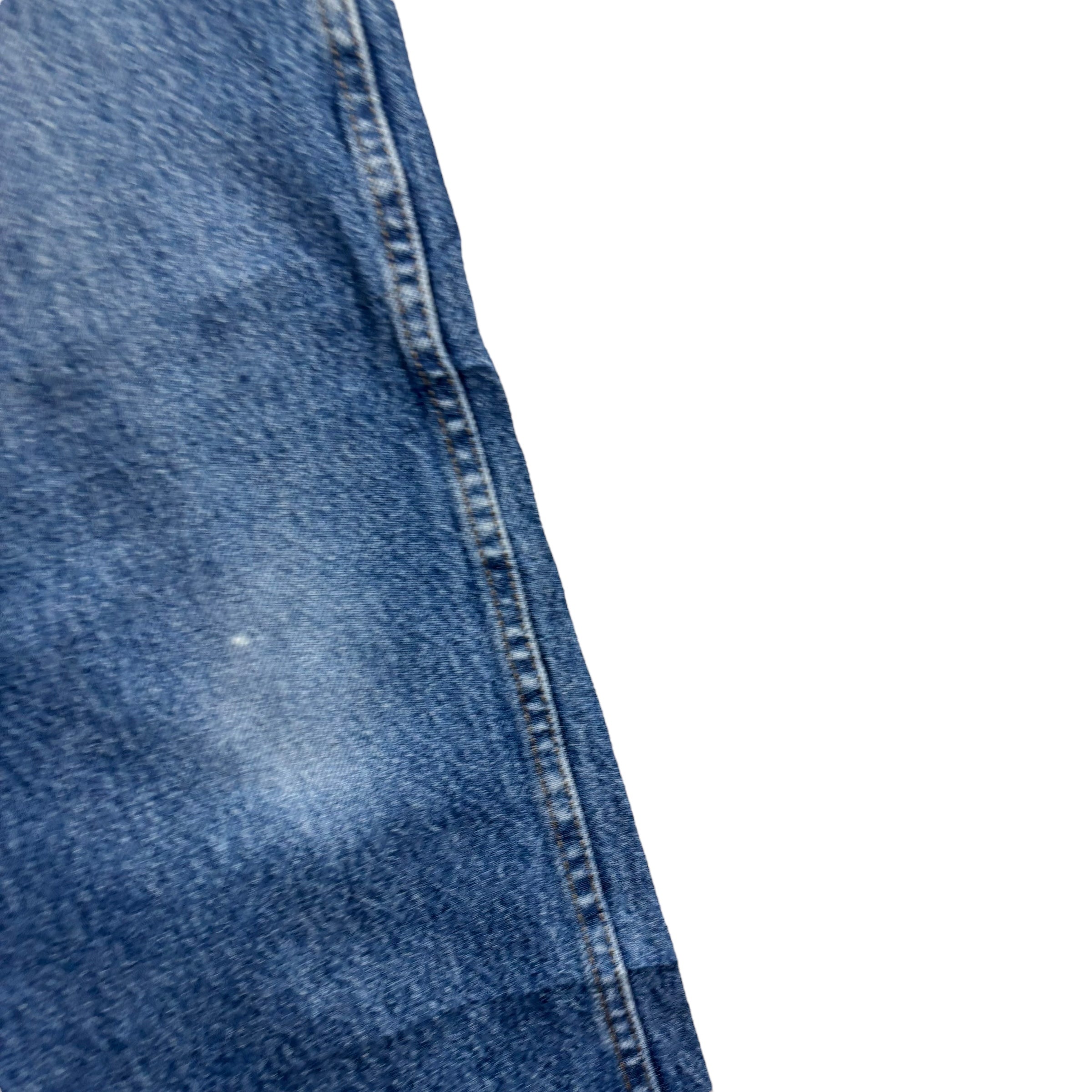 Wrangler Jeans W36 L29 Mens Mid Blue Regular Straight Fit Vintage Denim