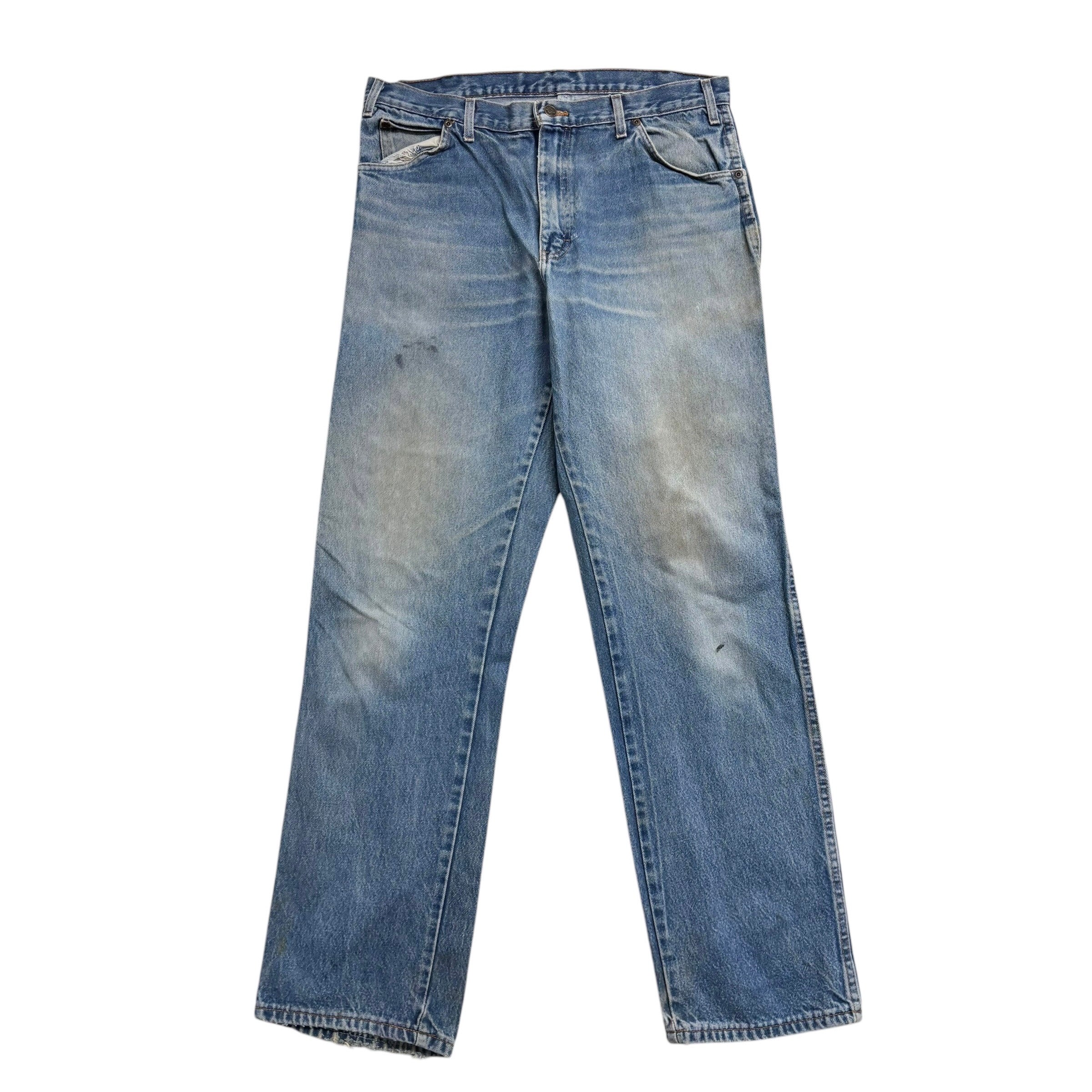 Dickies Jeans W36 L34 Mens Light Blue Regular Straight Fit Denim (F)