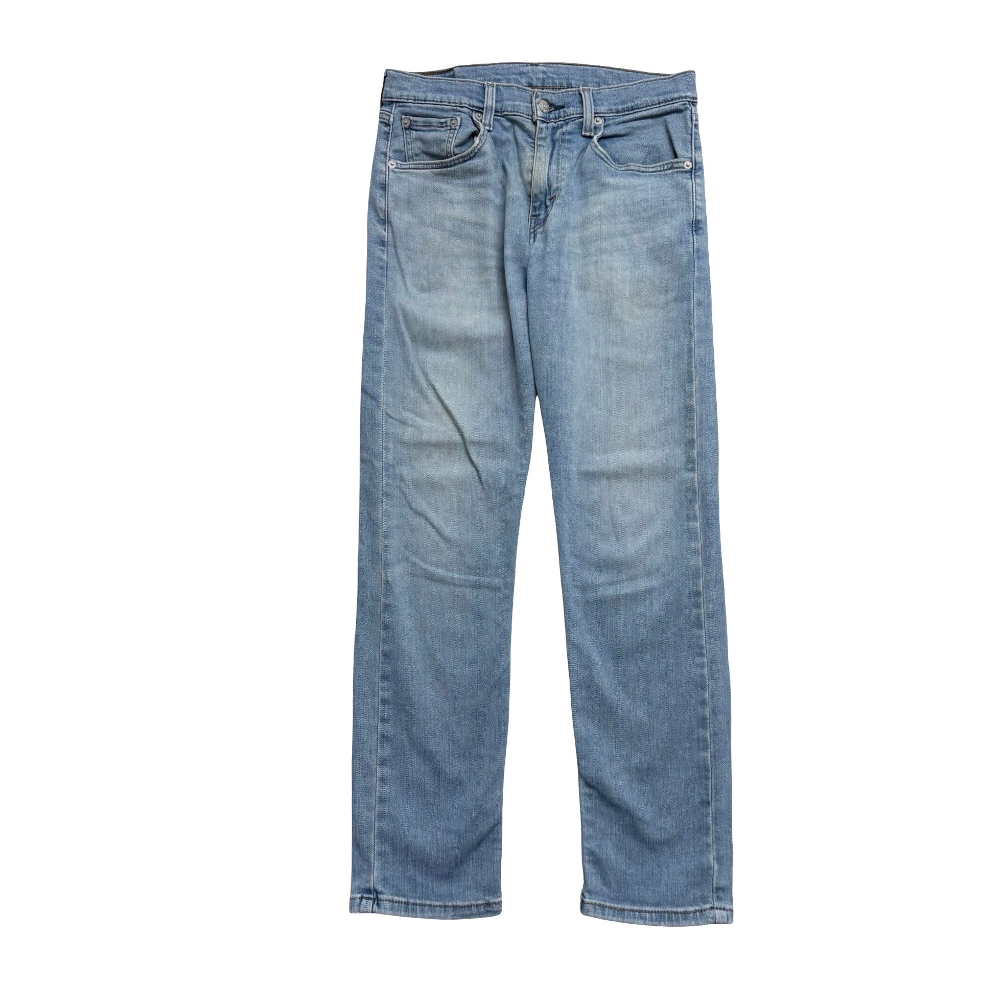 Levis 502 Jeans W30 L29 Mens Light Blue Regular Tapered Fit Stretch Denim