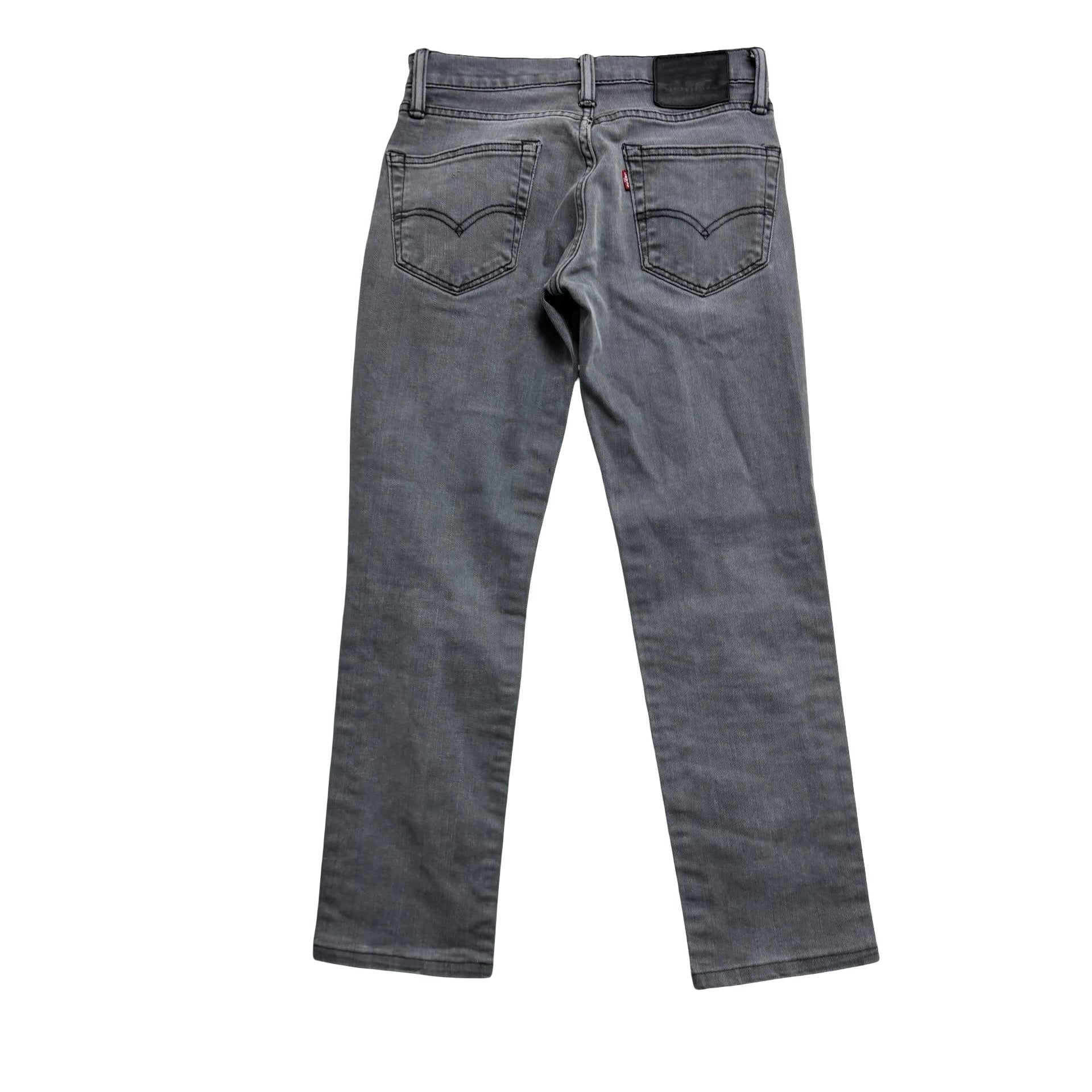 Levis 511 Jeans W27 L27 Mens Grey Slim Fit Stretch Denim (E)