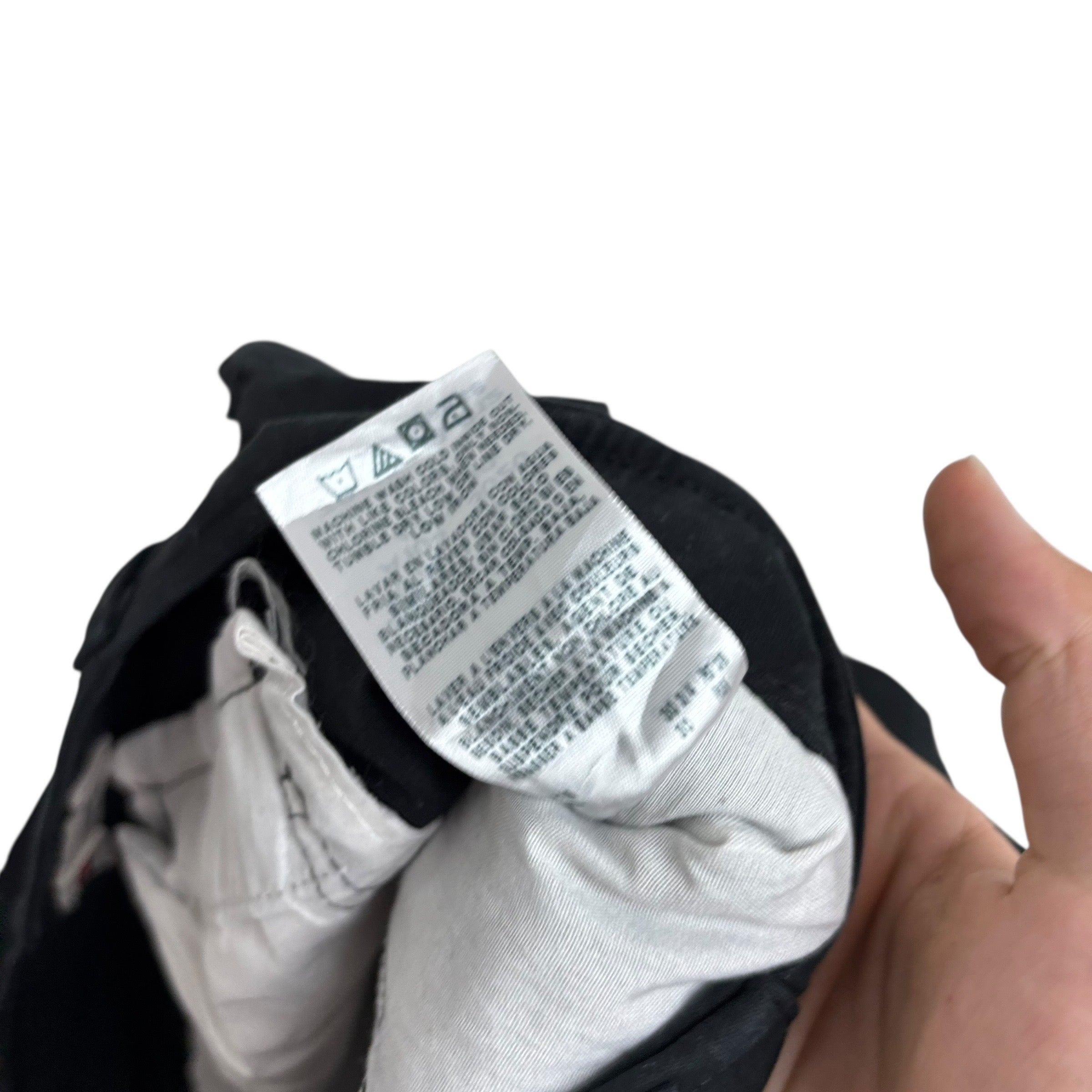 Wrangler Cargo Pants W44 L30 Mens Black Relaxed Fit Stretch Trousers (E)