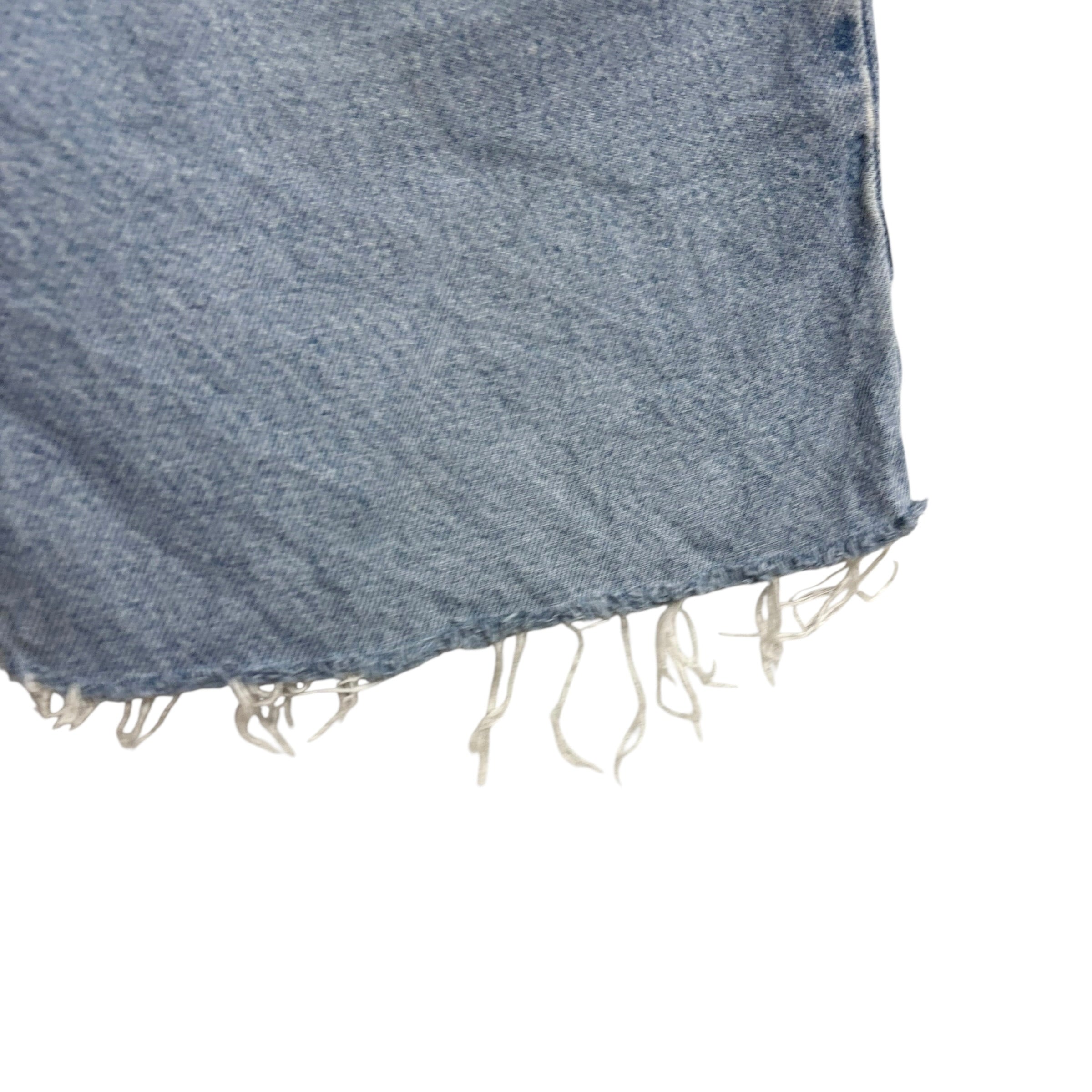 Wrangler Denim Shorts W33 Mens Light Blue 57in Regular Fit Cut Off Vintage