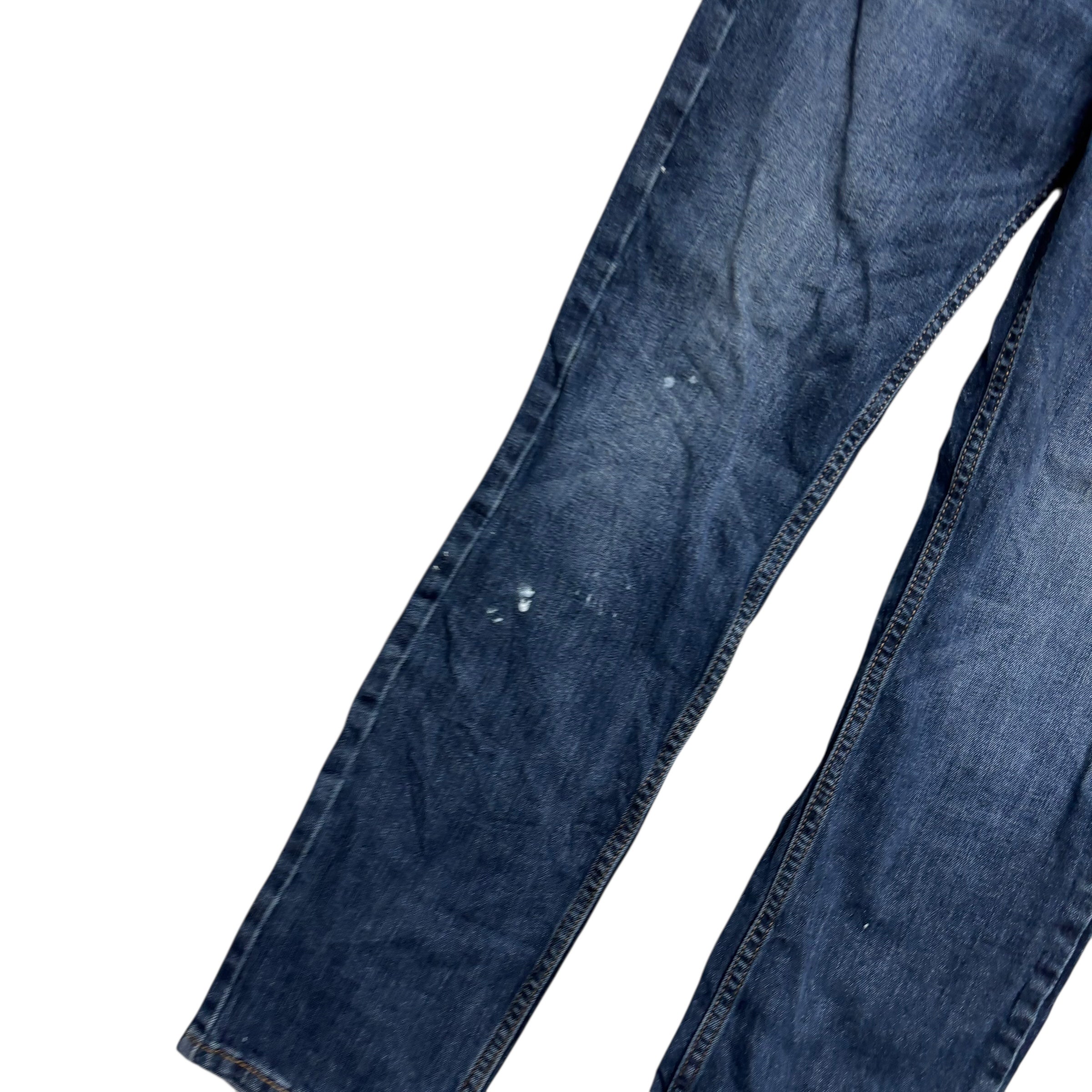 Levis 511 Jeans W31 L32 Mens Dark Blue Slim Fit Stretch Denim (F)