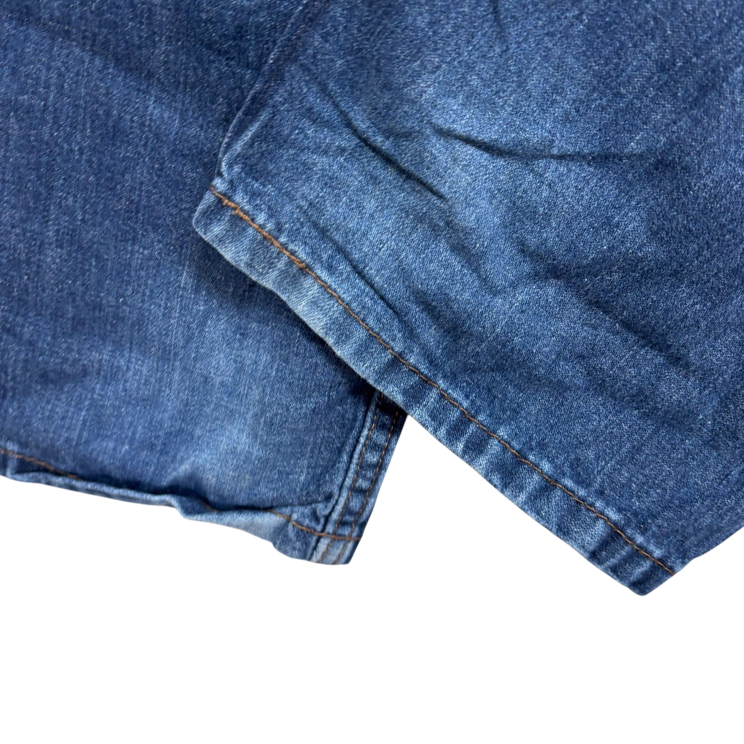 Levis 514 Jeans W40 L32 Mens Mid Blue Regular Straight Fit Denim