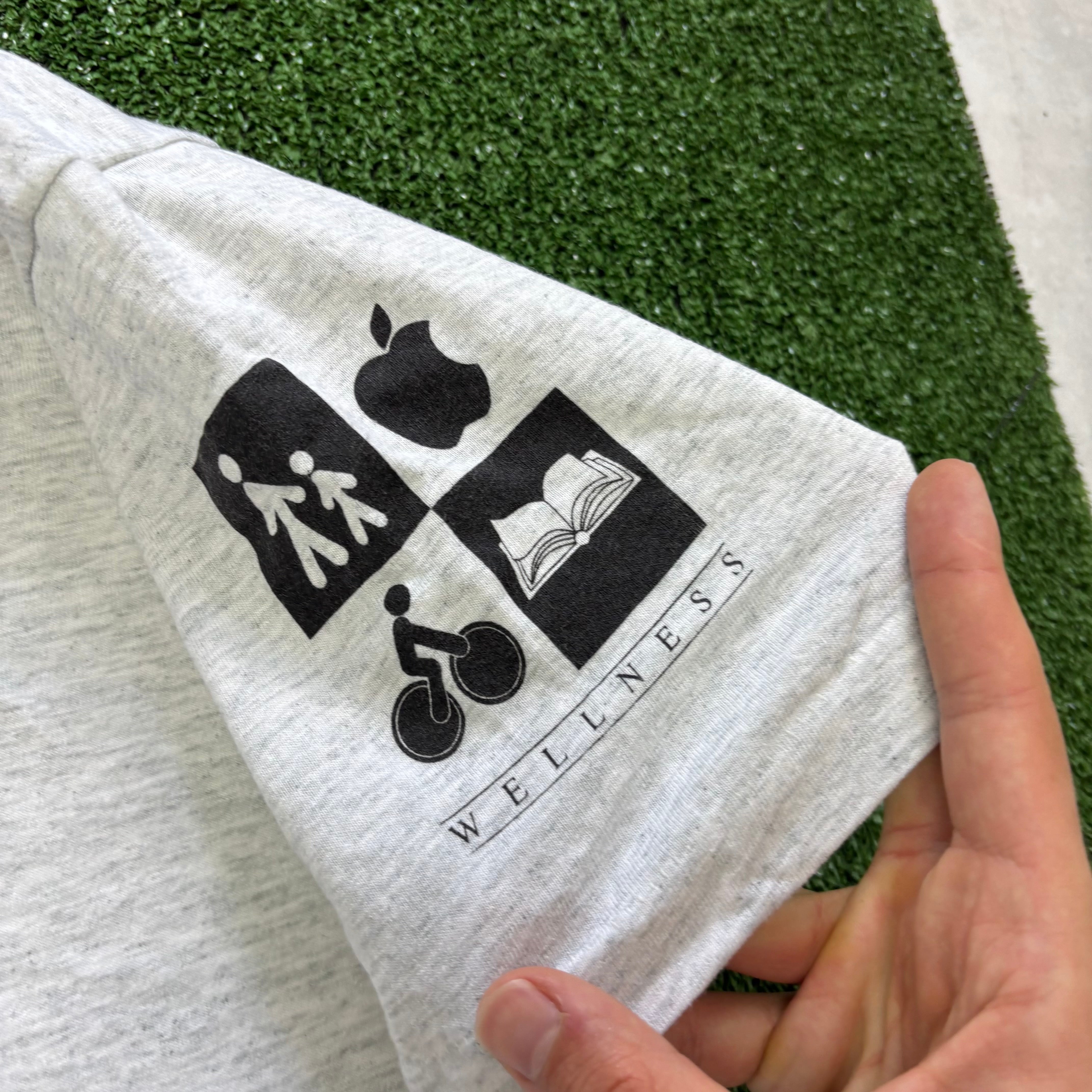 Vintage T Shirt Mens XL Grey Single Stitch Graphic Print 90s USA (E)