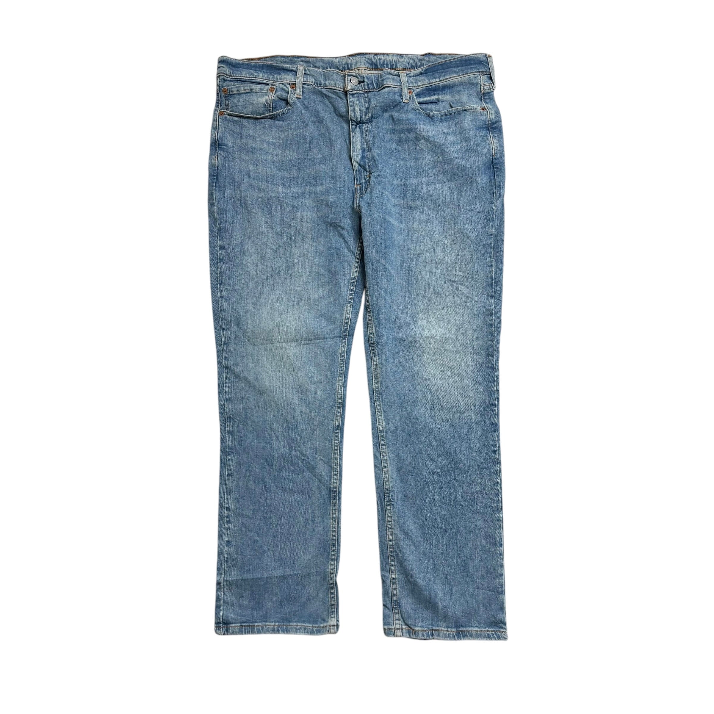 Levis 514 Jeans W40 L30 Mens Light Blue Regular Straight Fit Stretch Denim