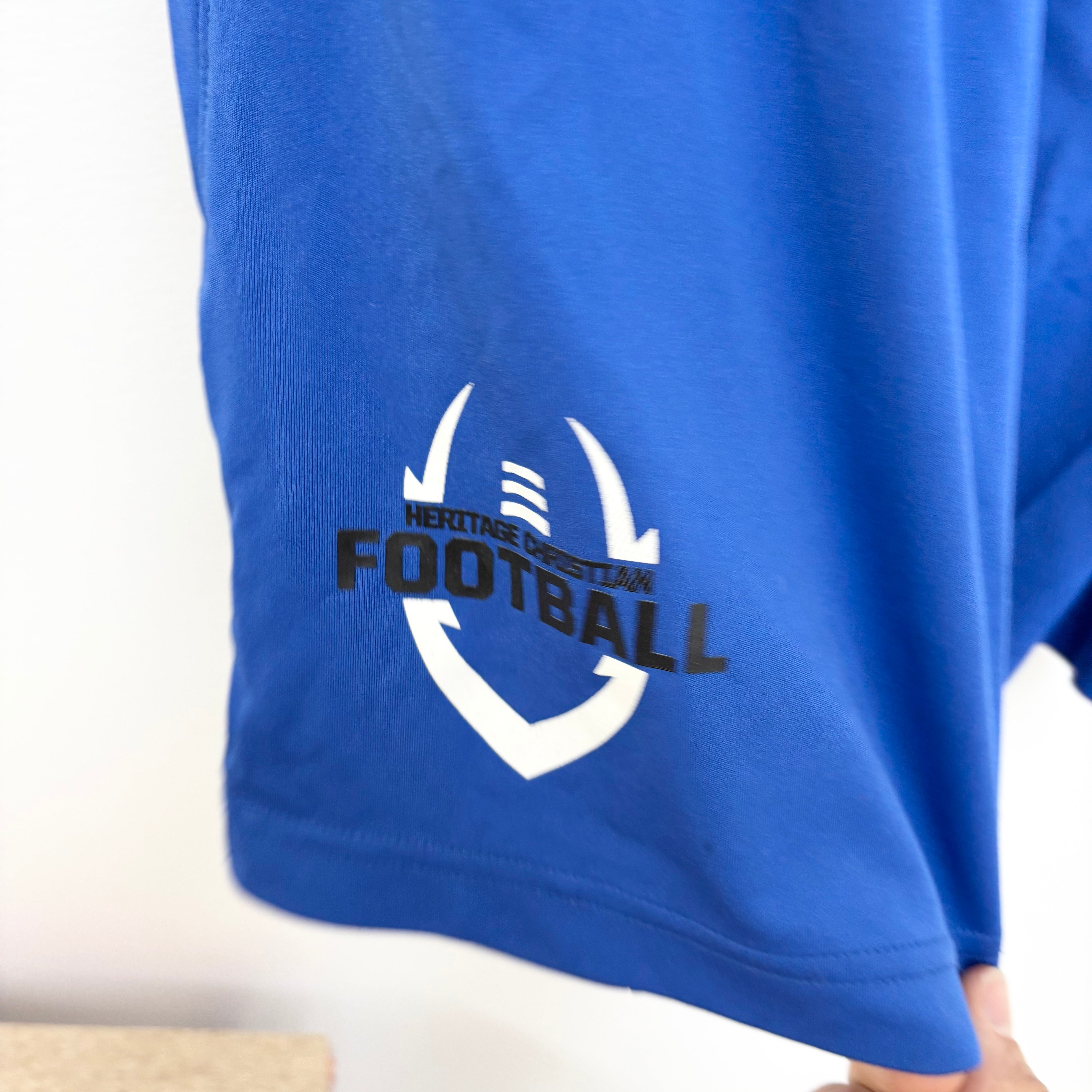 Nike Shorts Mens XL Blue Dri Fit Running Sports Gym Athletic