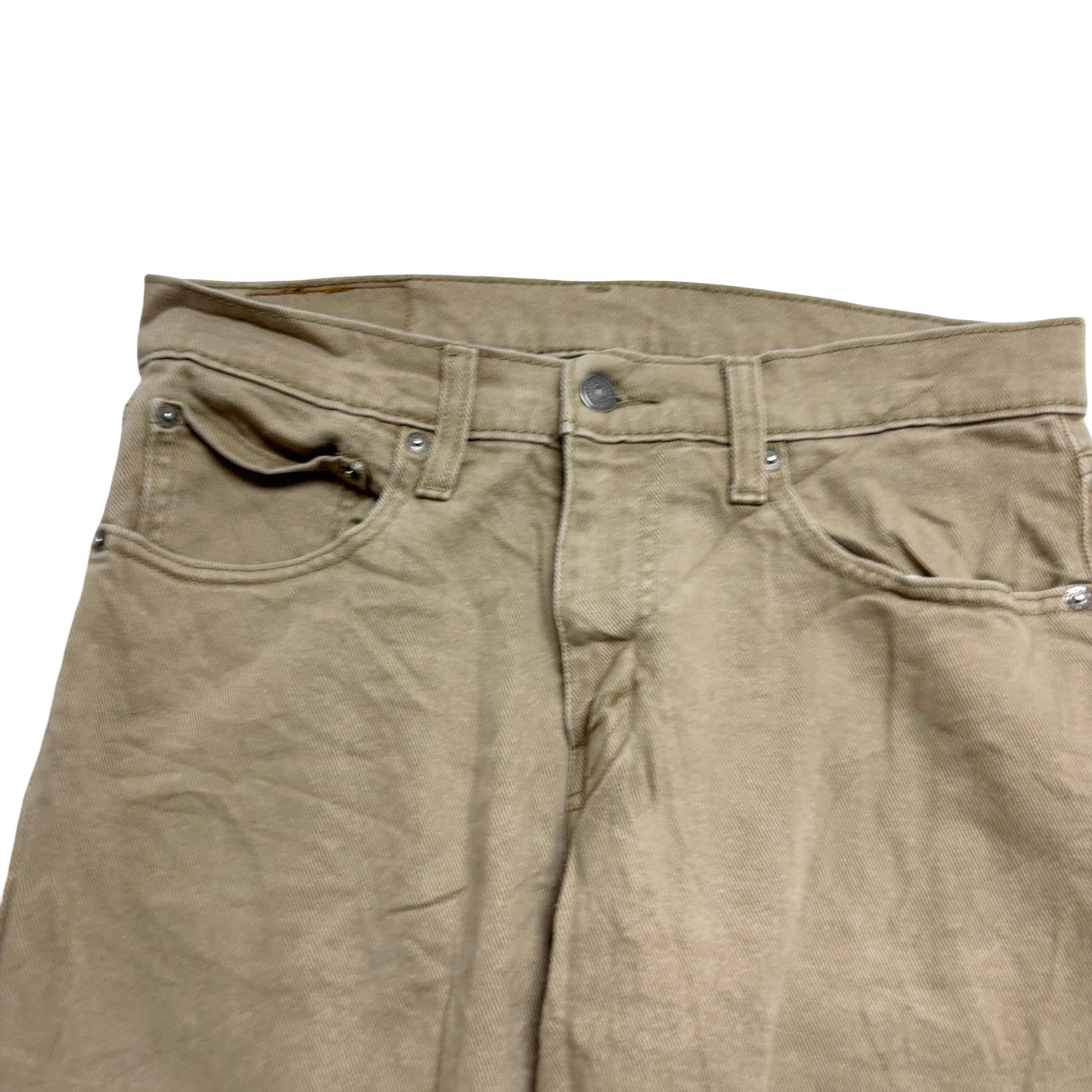 Levis 512 Trousers W31 L32 Mens Beige Slim Tapered Fit Stretch Pants (E)