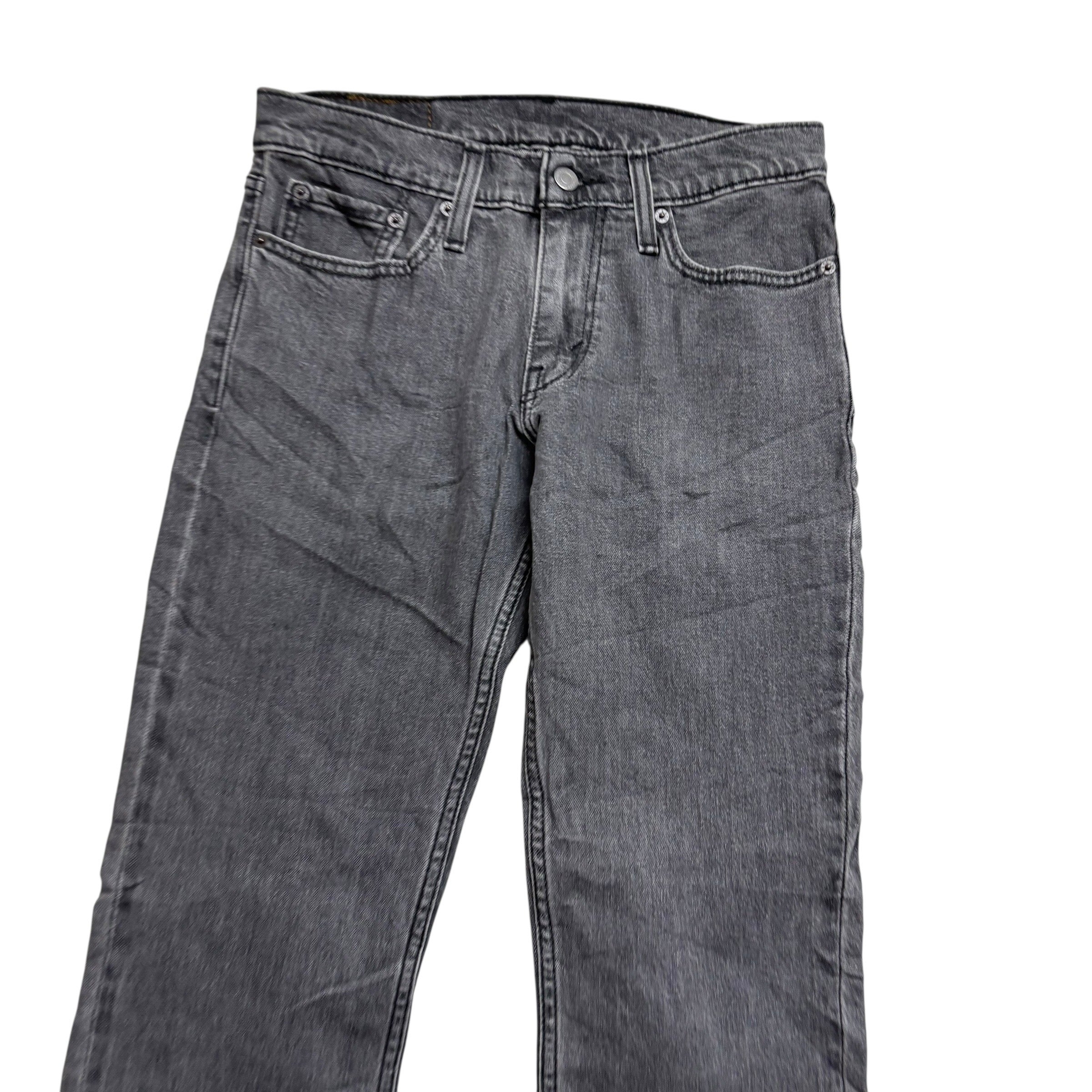 Levis 511 Jeans W29 L30 Mens Grey Slim Fit Stretch Denim (E)