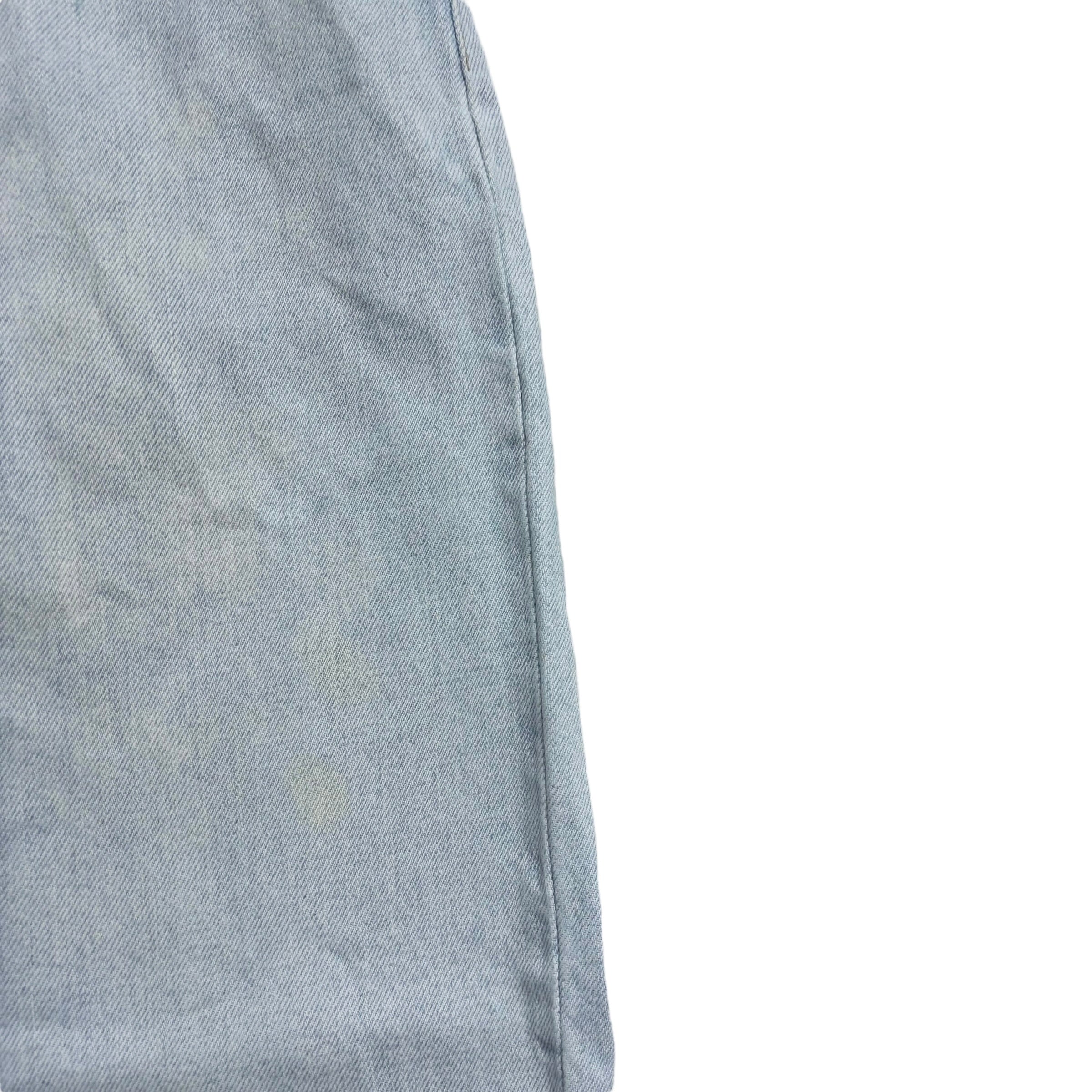 Levis 550 Jeans W32 L30 Mens Light Blue Relaxed Tapered Fit USA Made Vintage