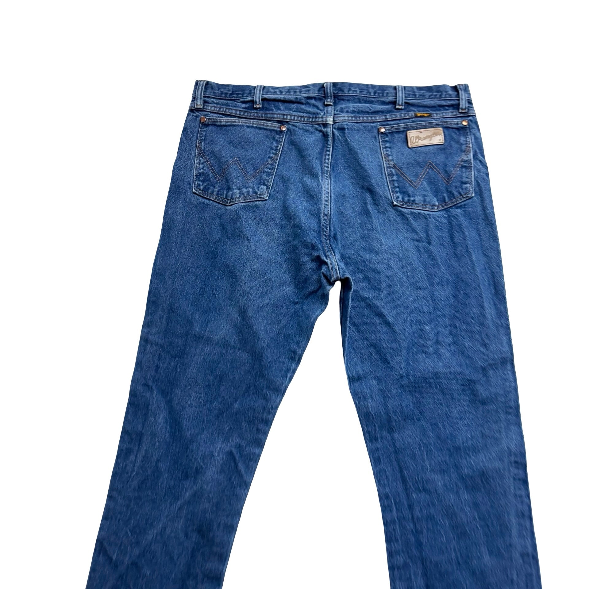 Wrangler Jeans Cowboy Cut W40 L32 Mens Mid Blue 13MWZ Original Fit Denim