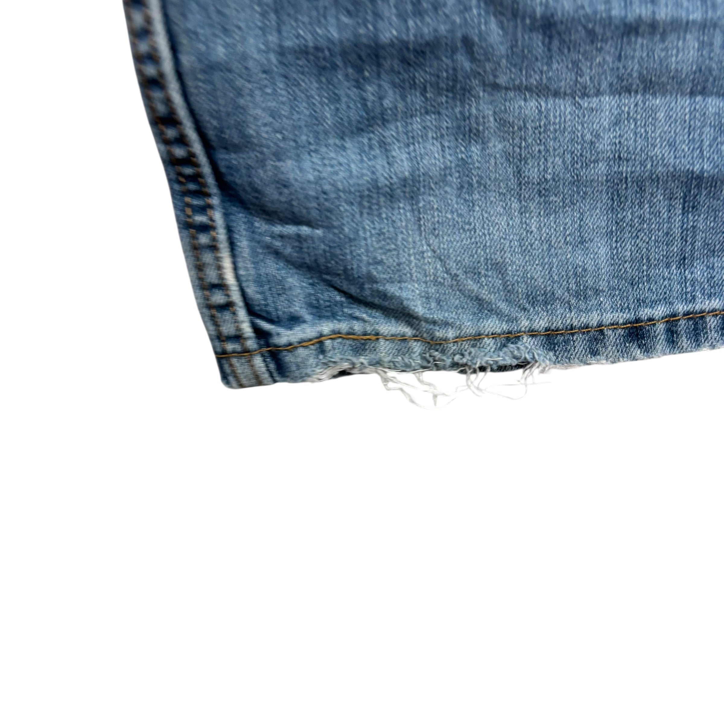 Levis 559 Jeans W32 L34 Mens Mid Blue Baggy Relaxed Straight Fit Denim (F)