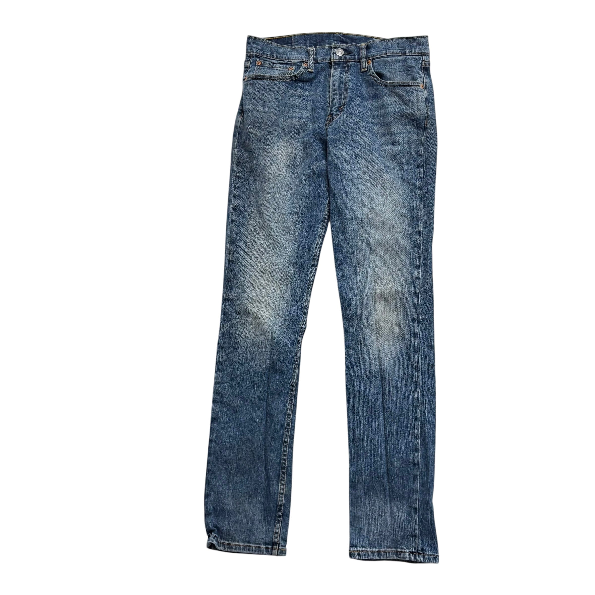 Levis 511 Jeans W31 L33 Mens Mid Blue Slim Fit Stretch Denim