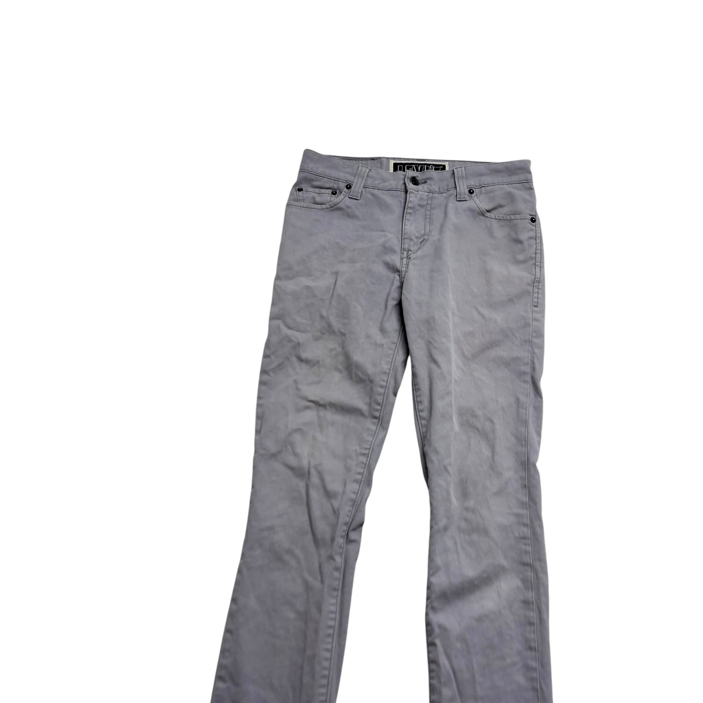Levis 510 Jeans W30 L30 Mens Grey Skinny Fit Stretch Denim