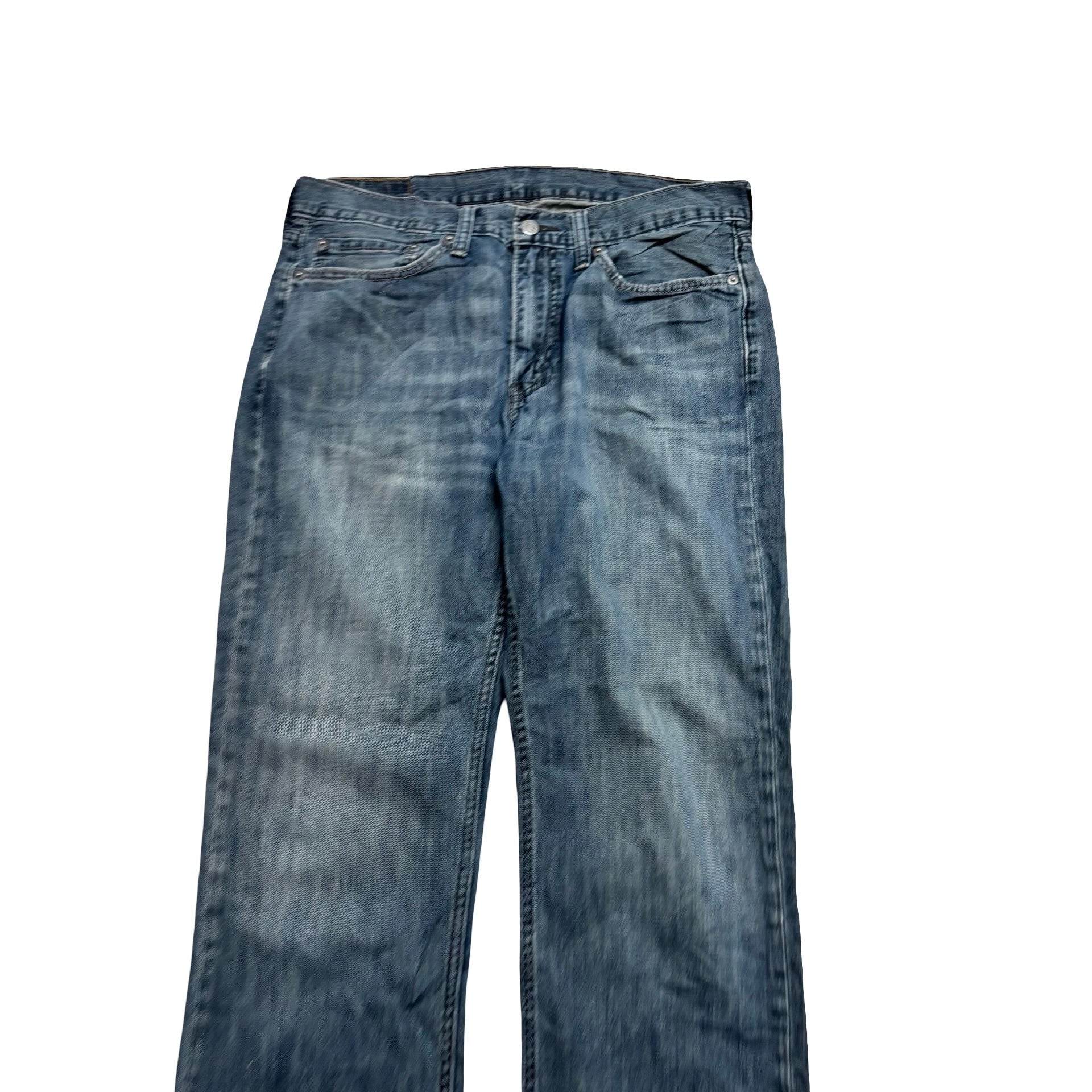 Levis 514 Jeans W34 L34 Mens Dark Blue Regular Straight Fit Denim