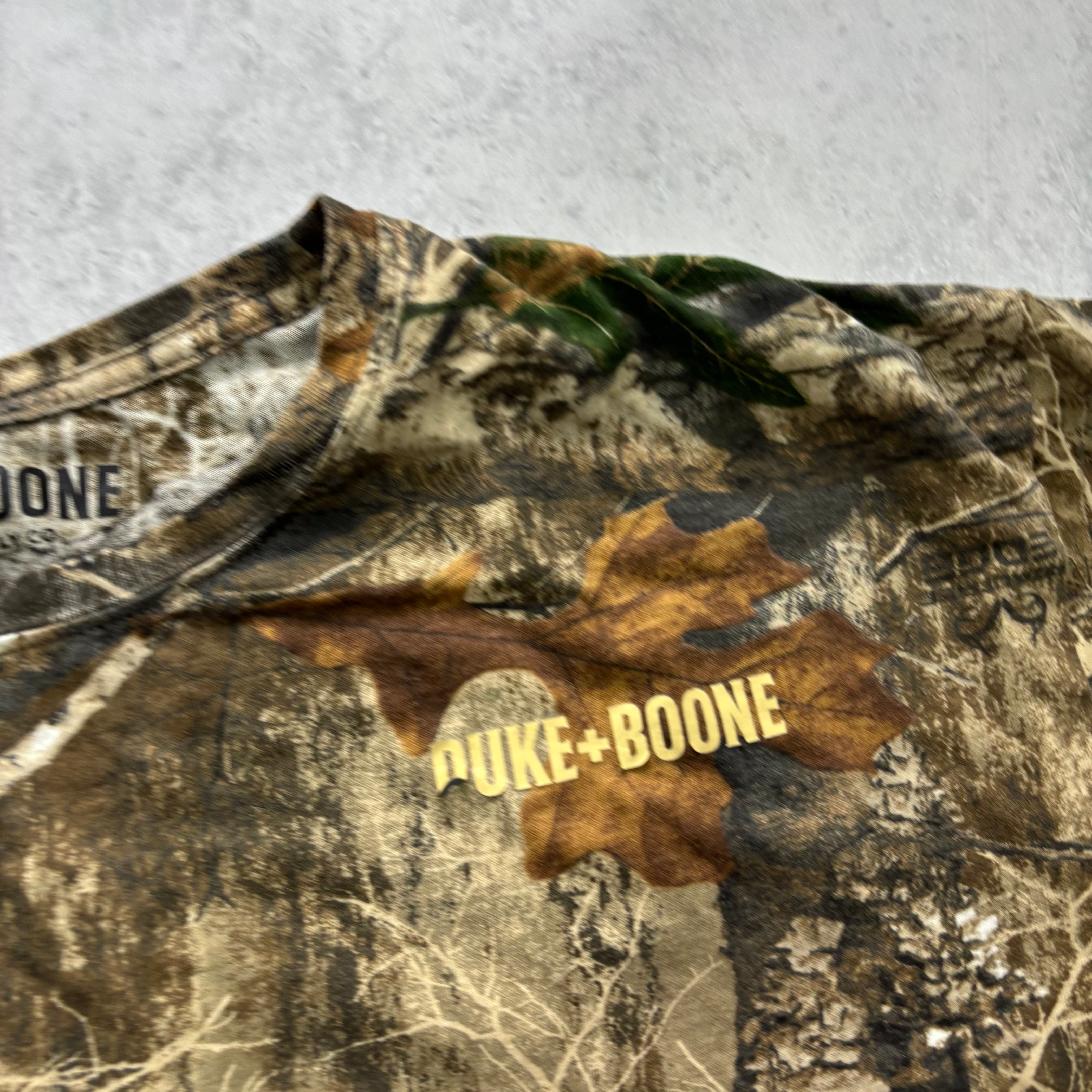 RealTree T Shirt Mens Large Camo Y2K Hunting Cotton (E)