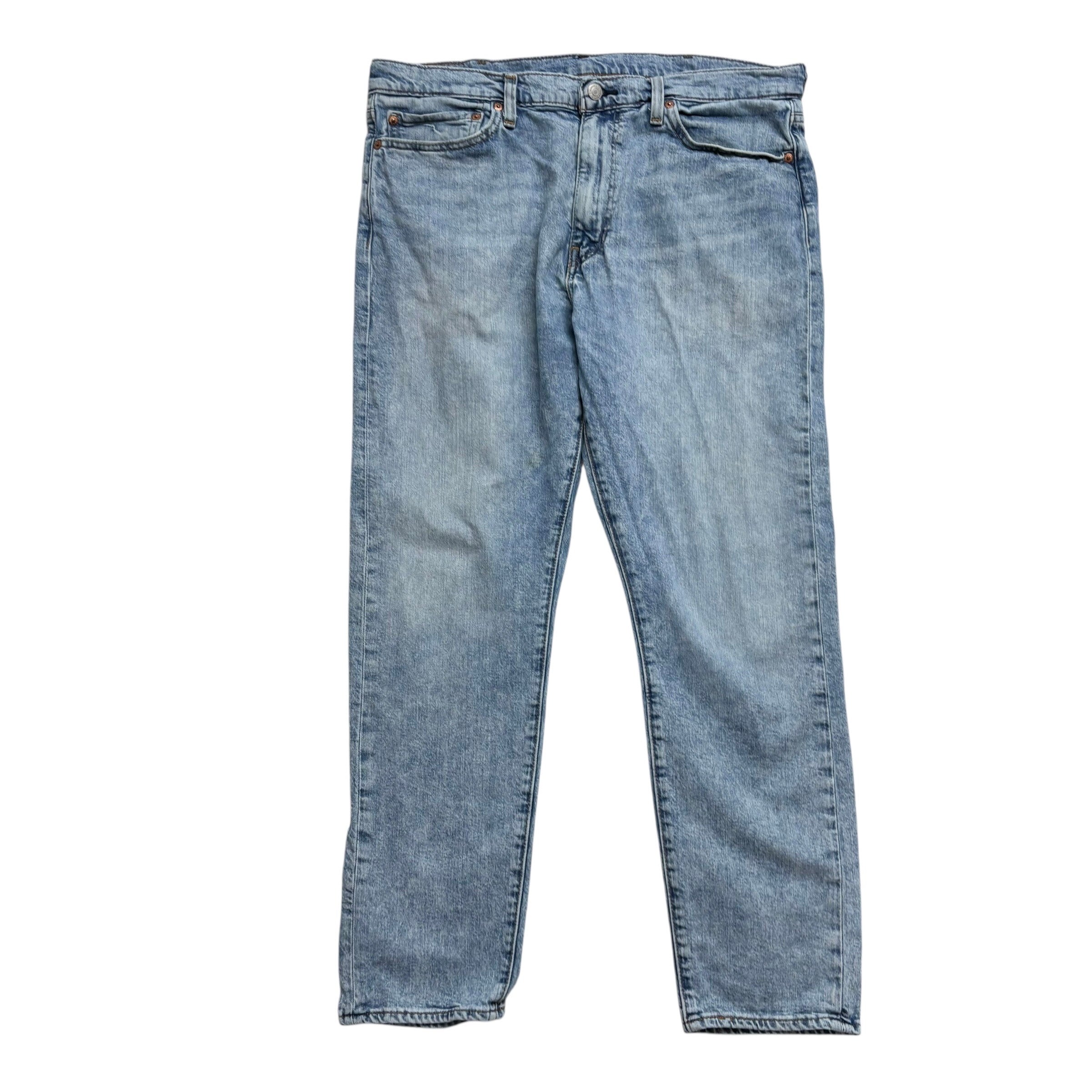 Levis 510 Jeans W38 L30 Mens Light Blue Skinny Fit Stretch Denim