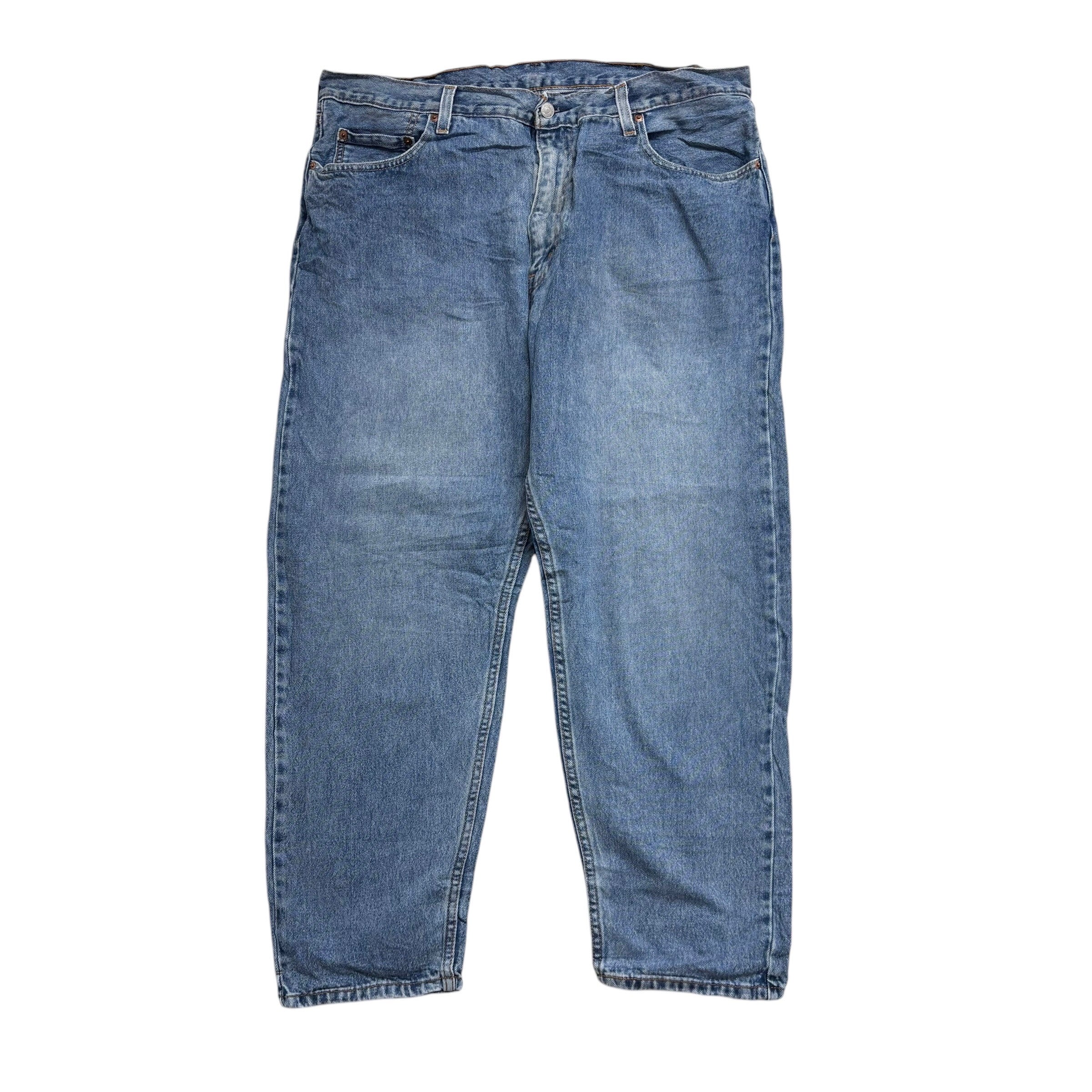 Levis 550 92 Jeans W38 L29 Mens Light Blue Relaxed Tapered Fit Denim (E)