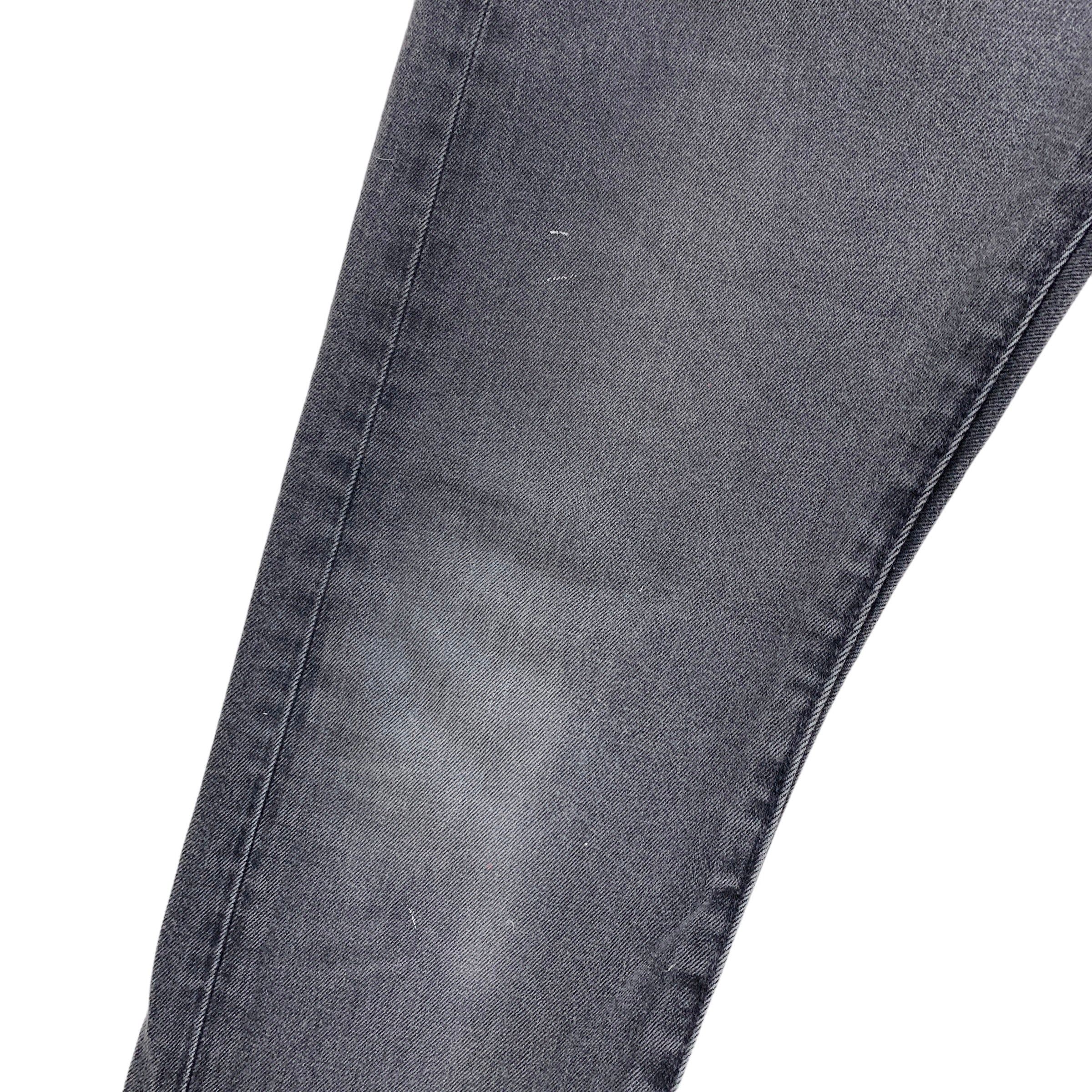 Levis 510 Jeans W31 L30 Mens Grey Skinny Fit Stretch Denim