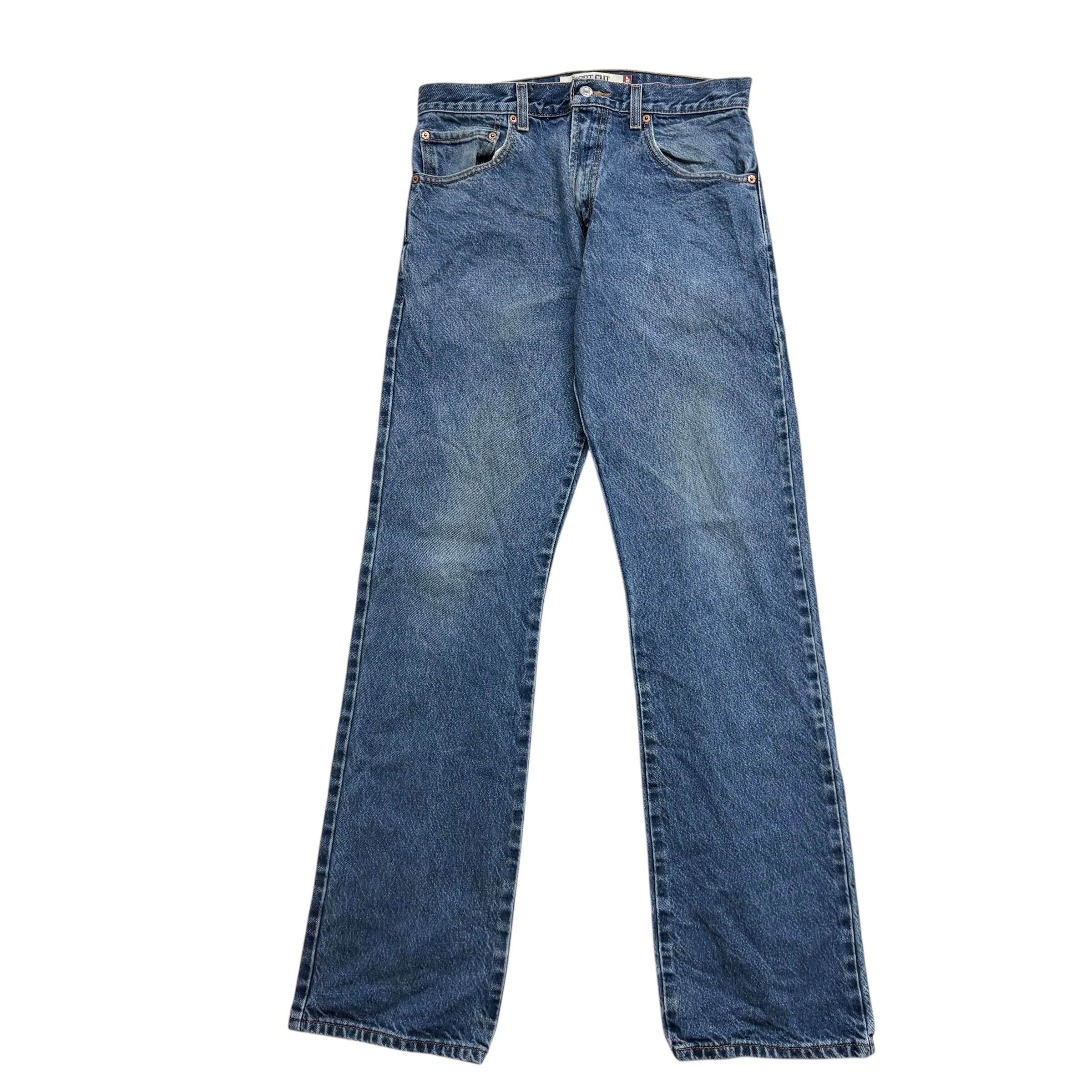 Levis 517 Jeans W31 L35 Mens Mid Blue Regular Bootcut Fit Vintage Denim