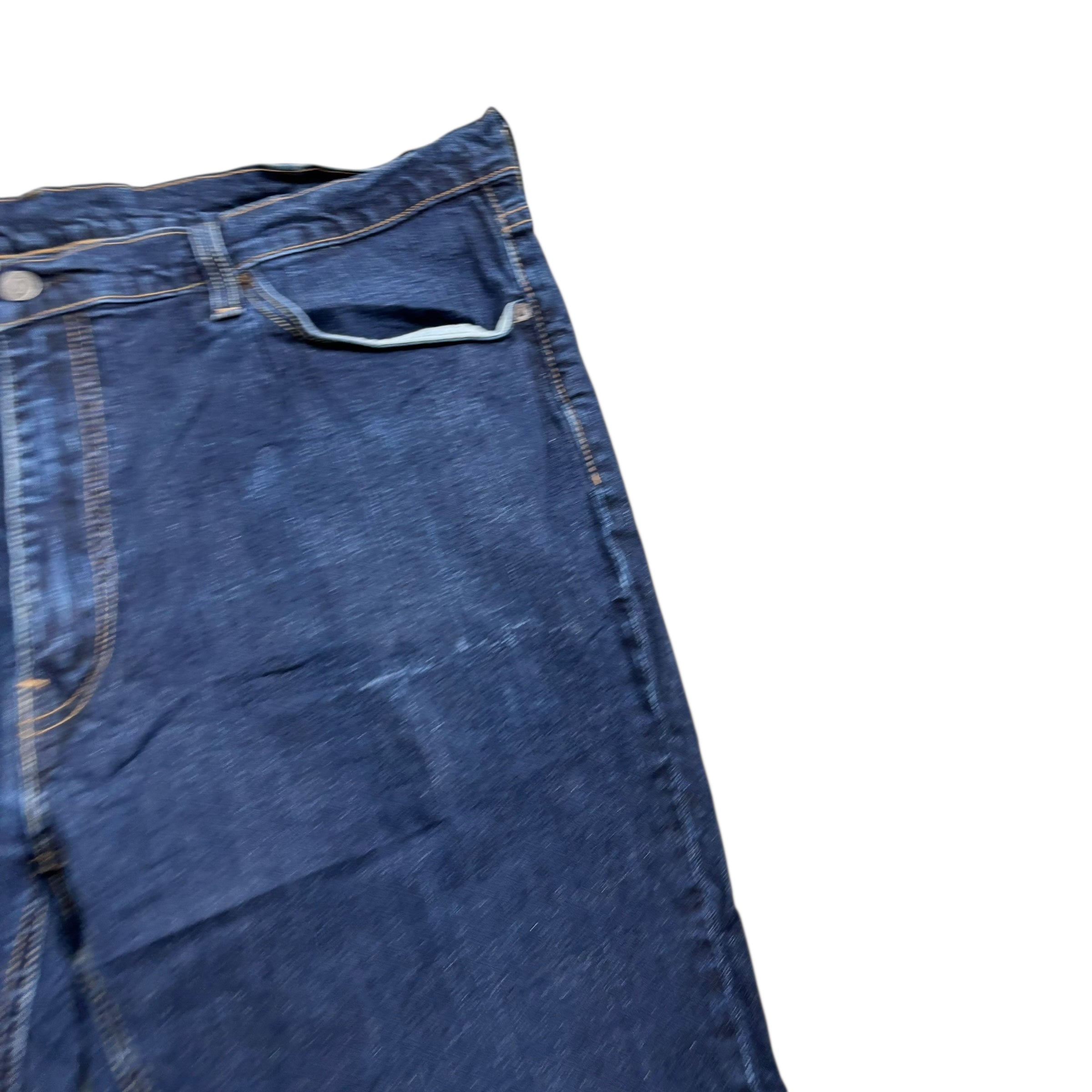 Levis 541 Jeans W40 L31 Mens Dark Blue Athletic Taper Fit Stretch Premium Denim