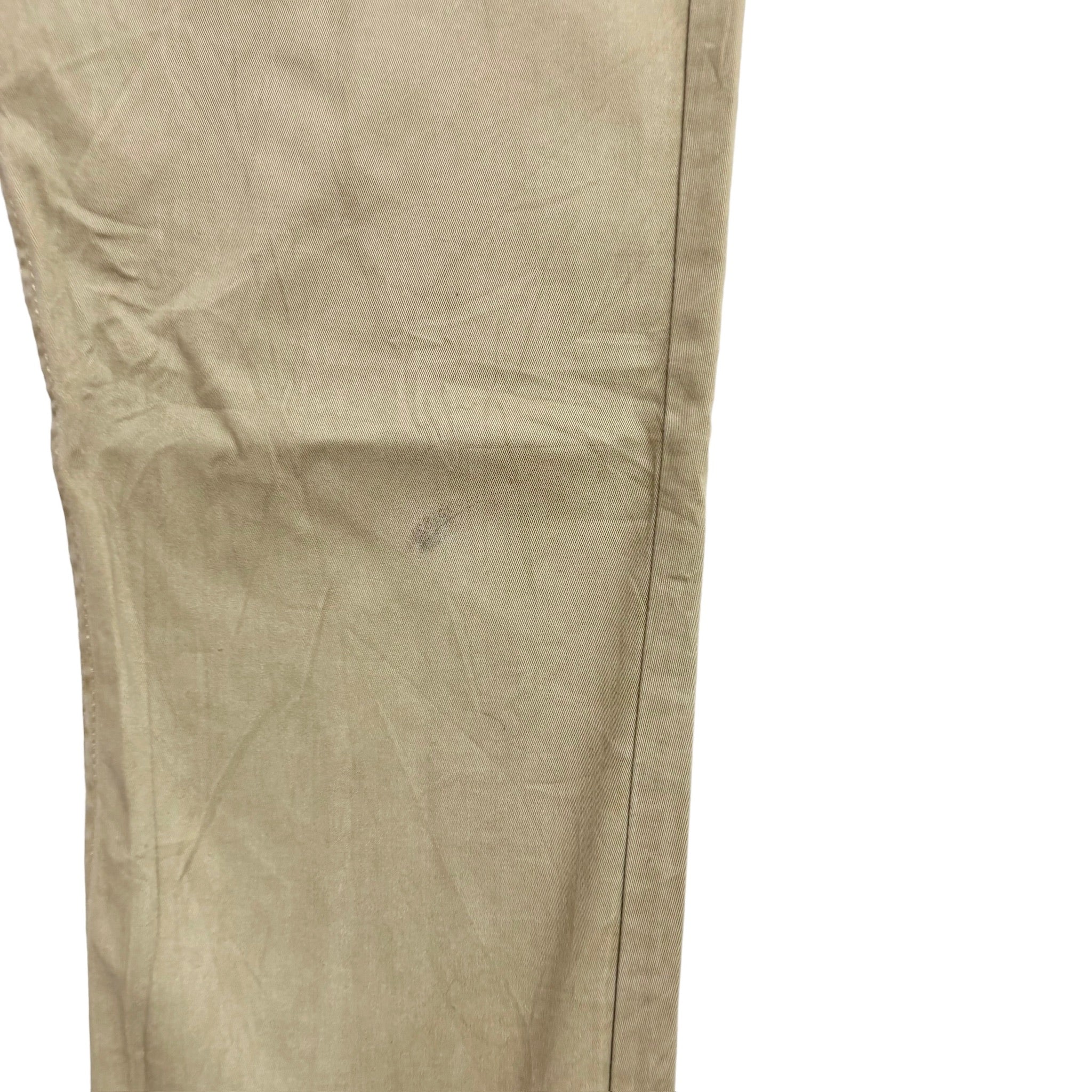 Levis 511 Trousers W34 L32 Mens Beige Tan Slim Fit Stretch Cotton Pants