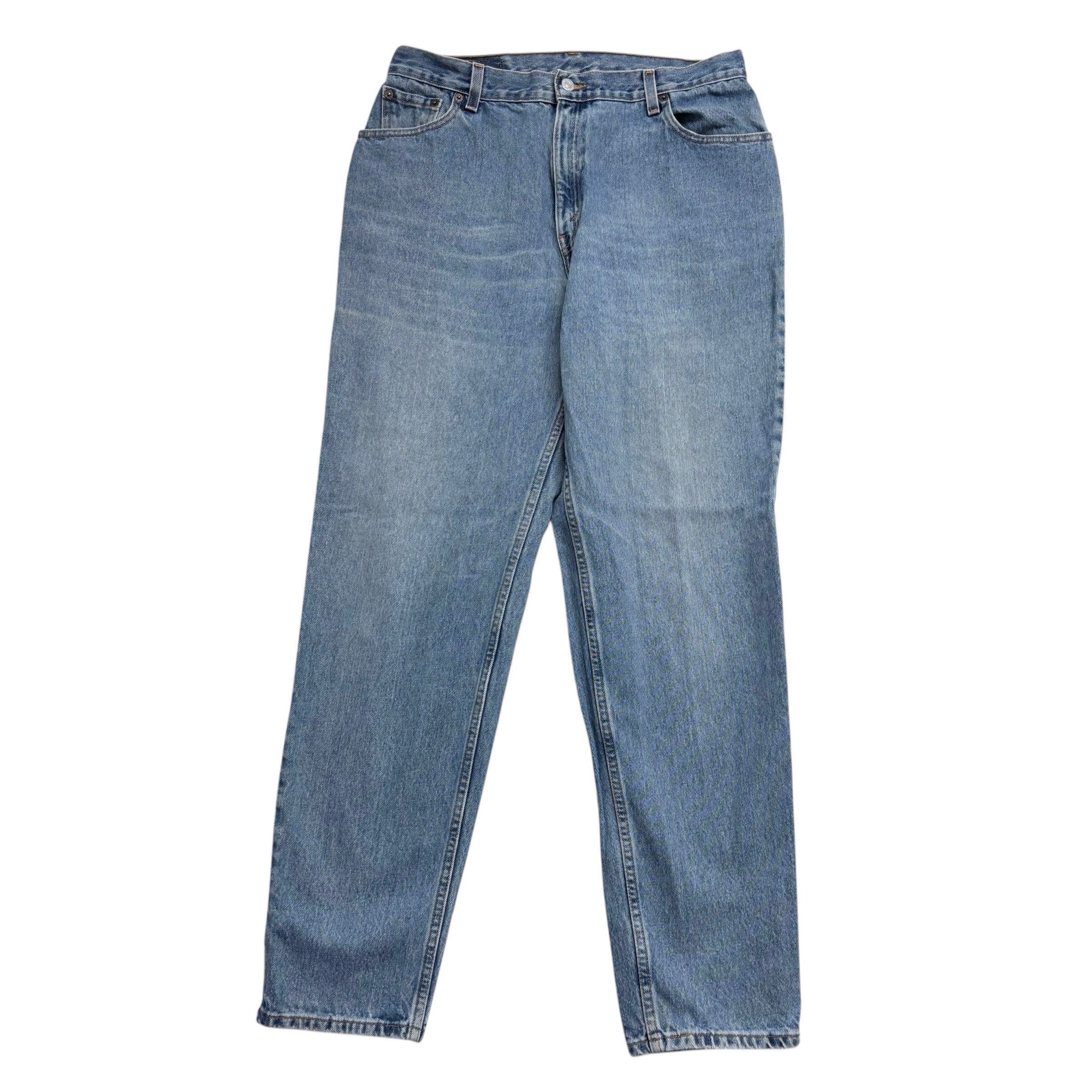 Levis 550 Jeans W32 L32 Womens Mid Blue Relaxed Tapered Fit Vintage
