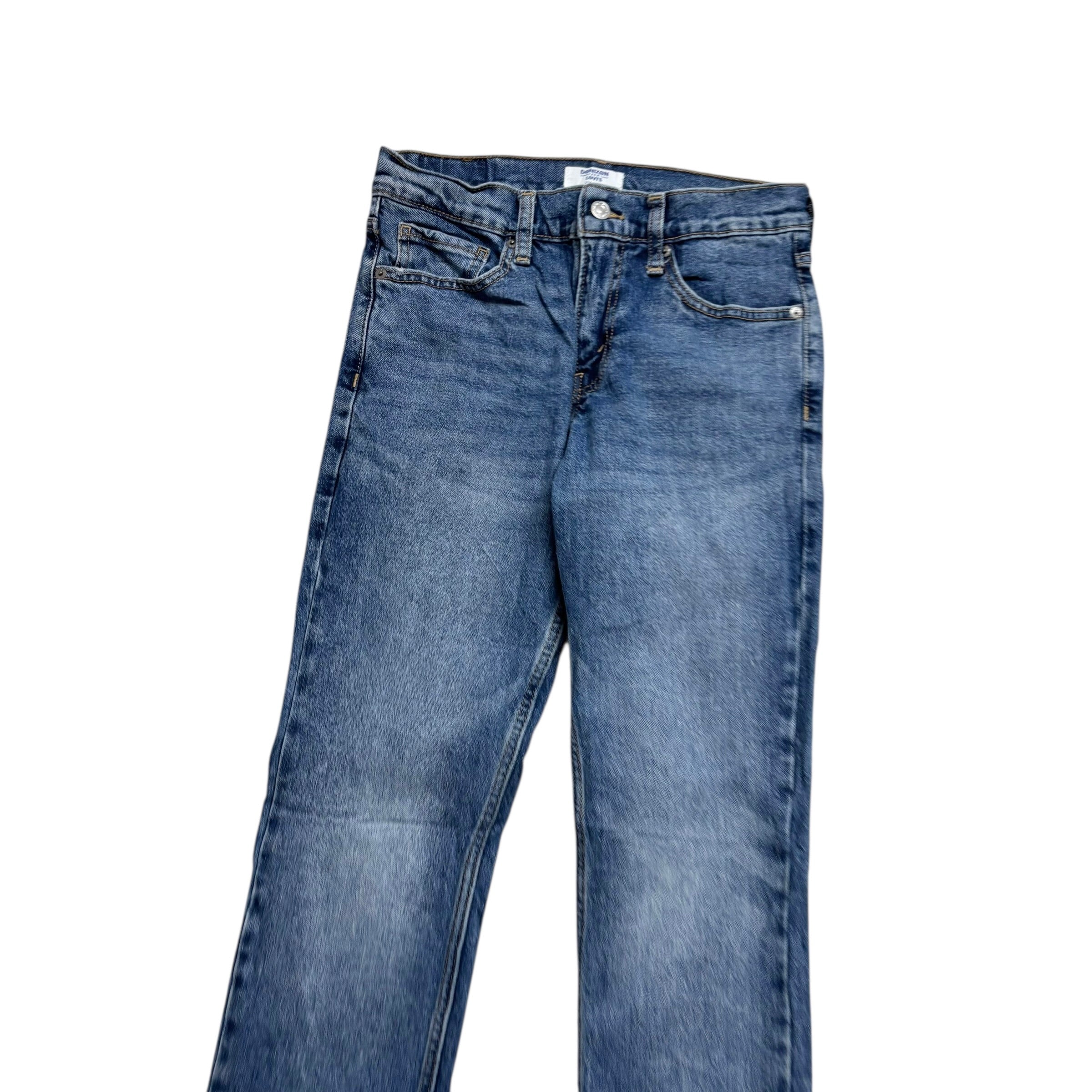 Levis Denizen Jeans W29 L32 Mens Mid Blue Slim Fit Stretch Denim (E)