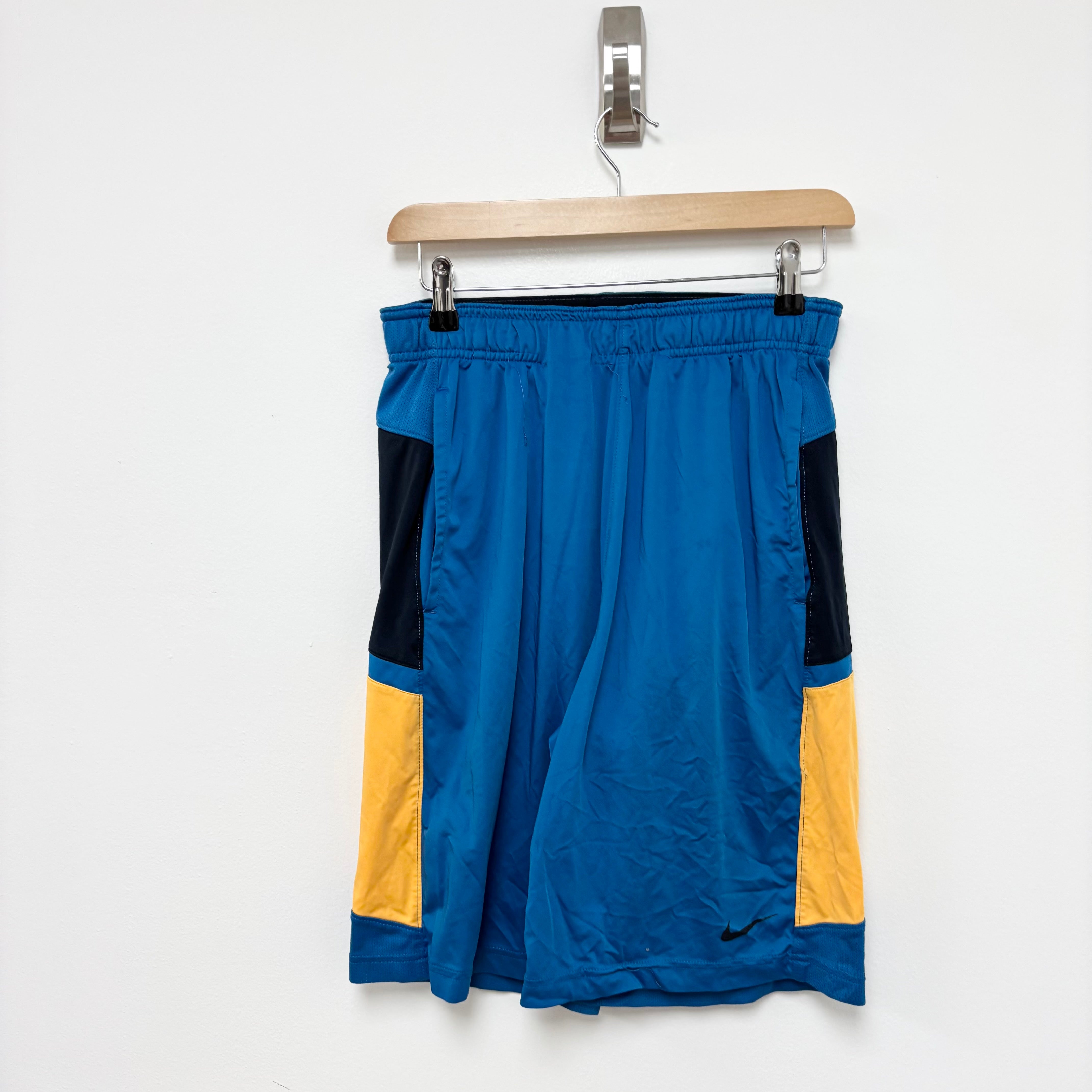 Nike Shorts Mens Small Blue Dri Fit Running Sports Gym Athletic Pockets