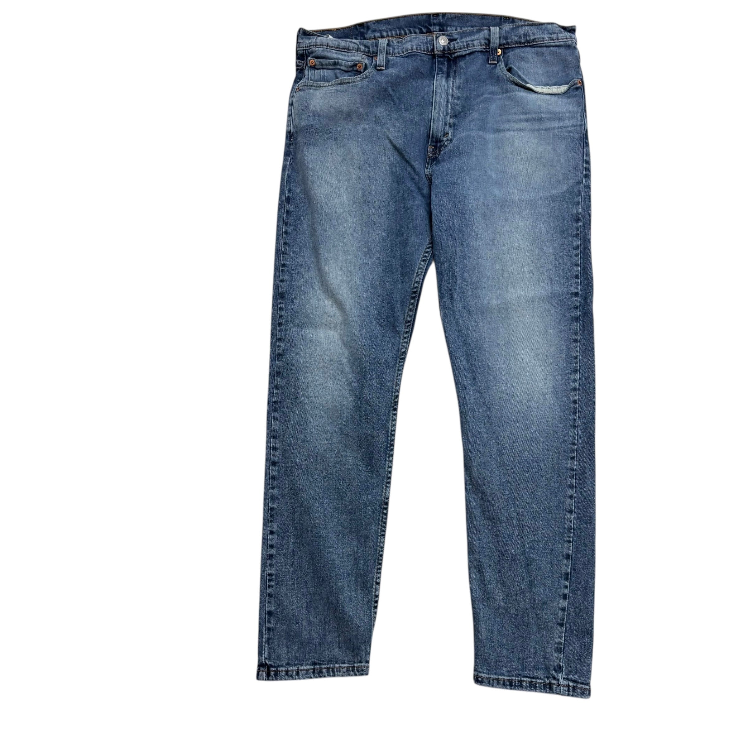 Levis 512 Jeans W38 L31 Mens Mid Blue Slim Tapered Fit Stretch Denim