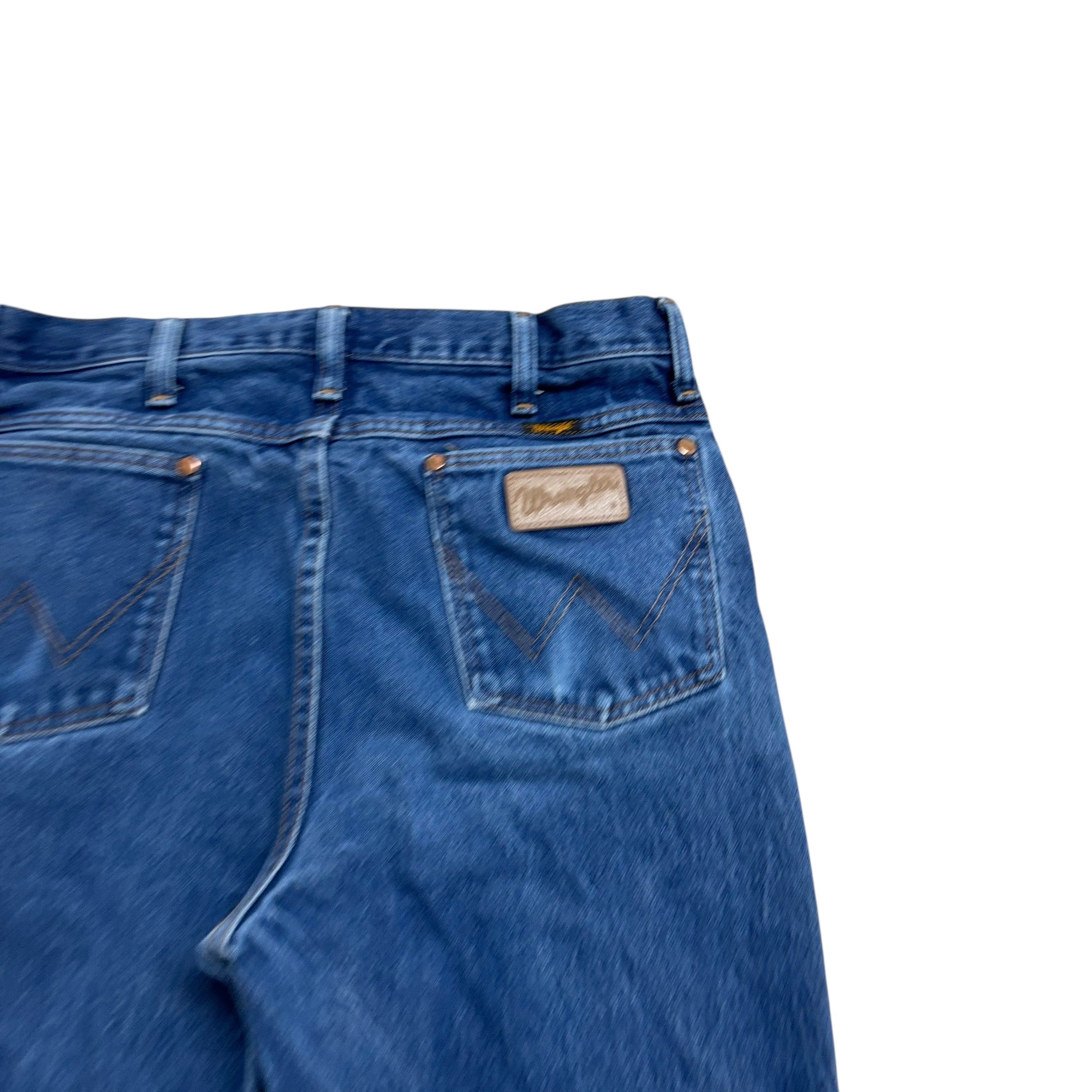 Wrangler Jeans Cowboy Cut W32 L36 Mens Mid Blue 936 Slim Fit Denim