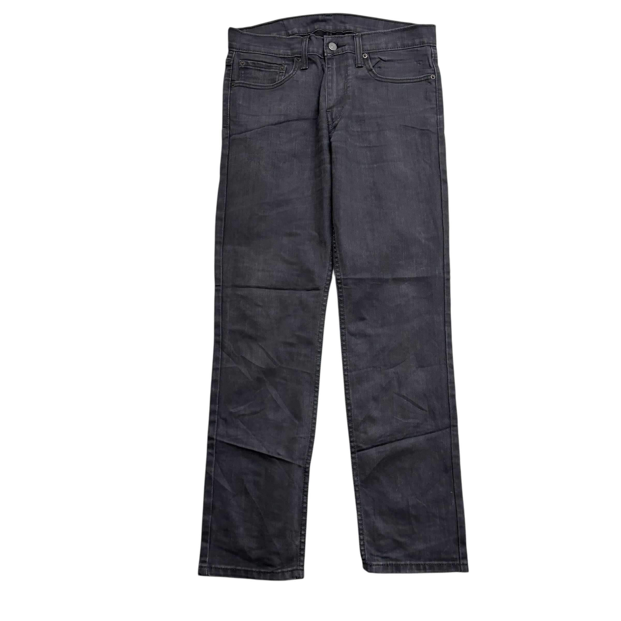 Levis 511 Jeans W32 L31 Mens Grey Slim Fit Stretch Denim (E)