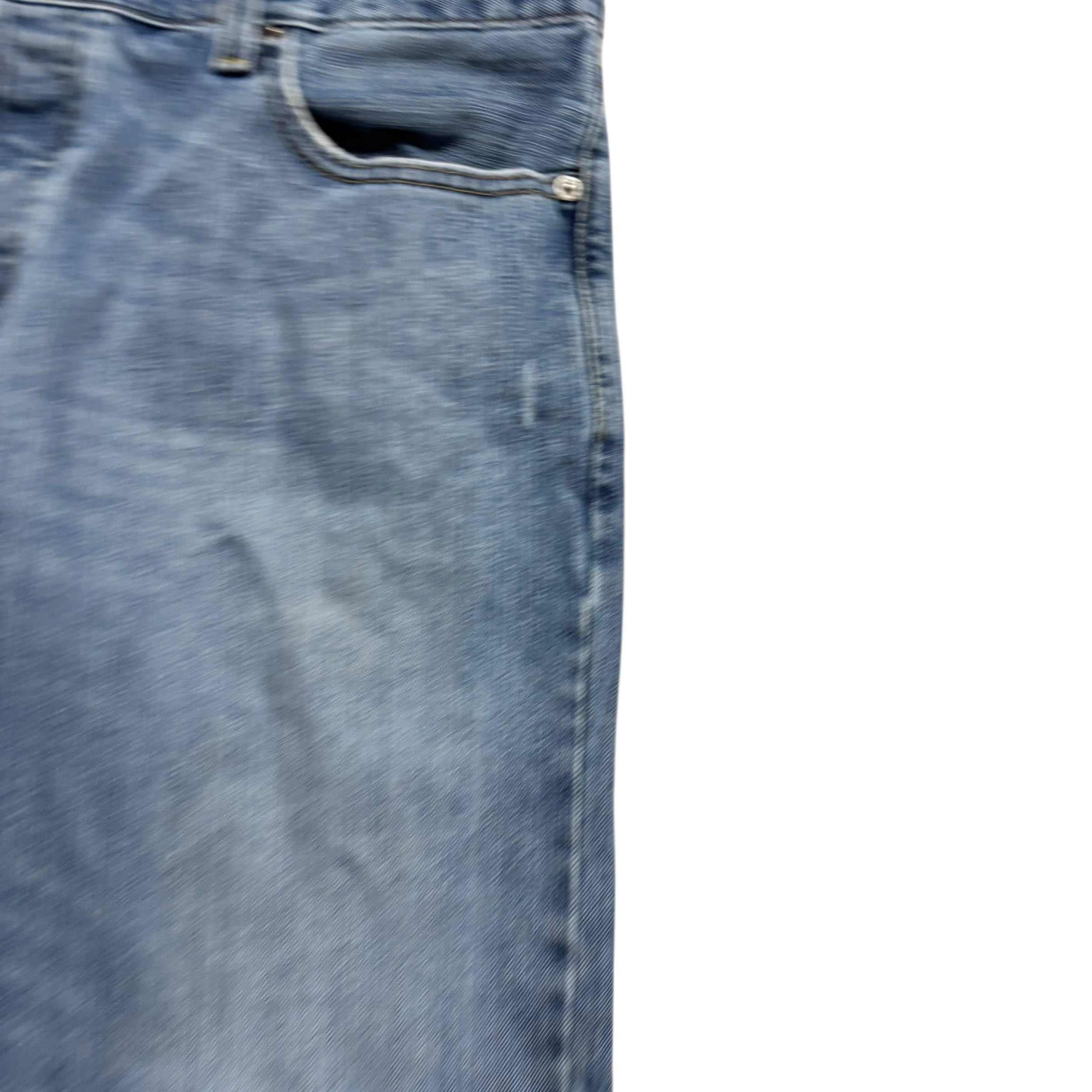 Levis 567 Jeans W34 L31 Mens Light Blue Baggy Relaxed Bootcut Fit Vintage (F)