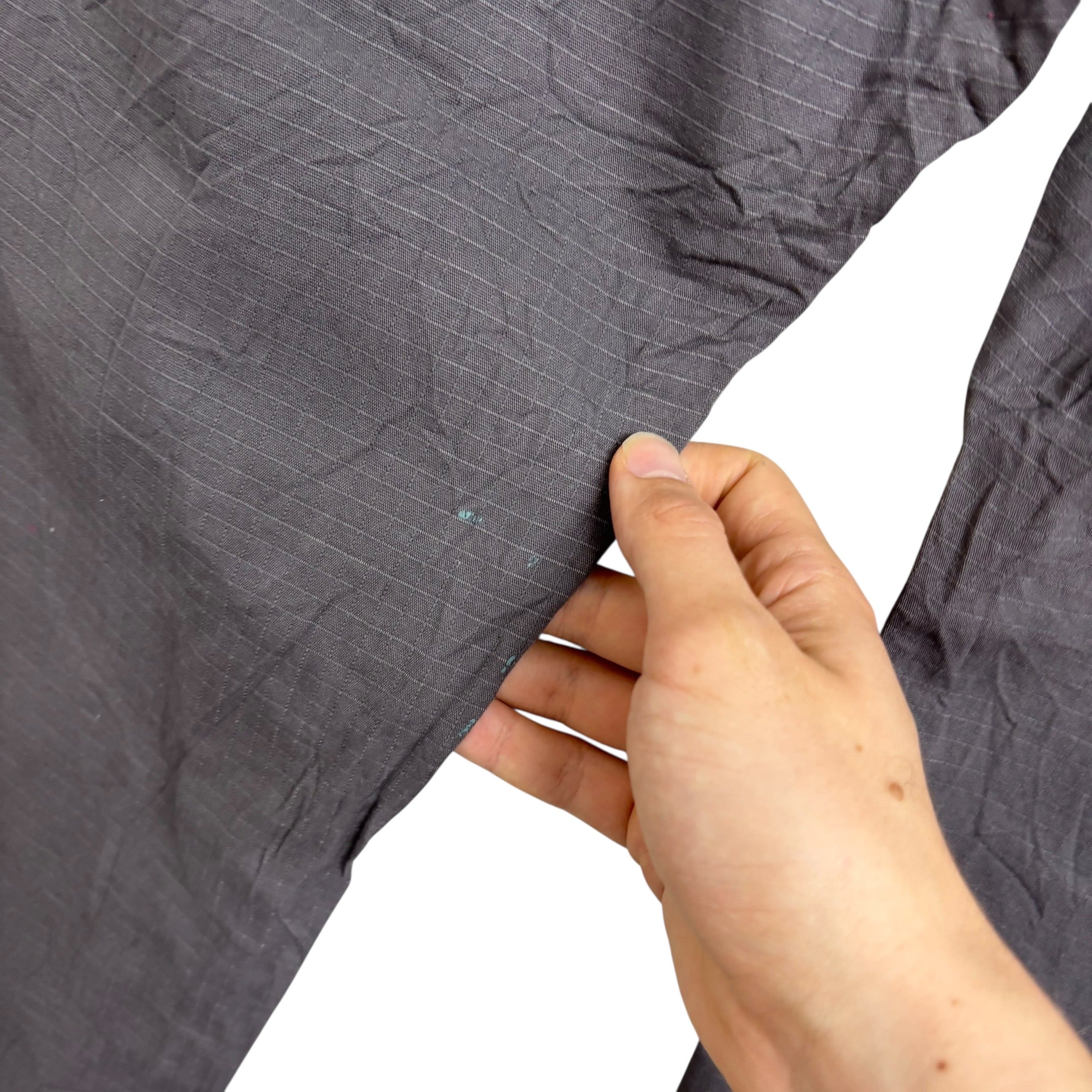 Wrangler Carpenter Pants W42 L30 Mens Grey Relaxed Straight Trousers