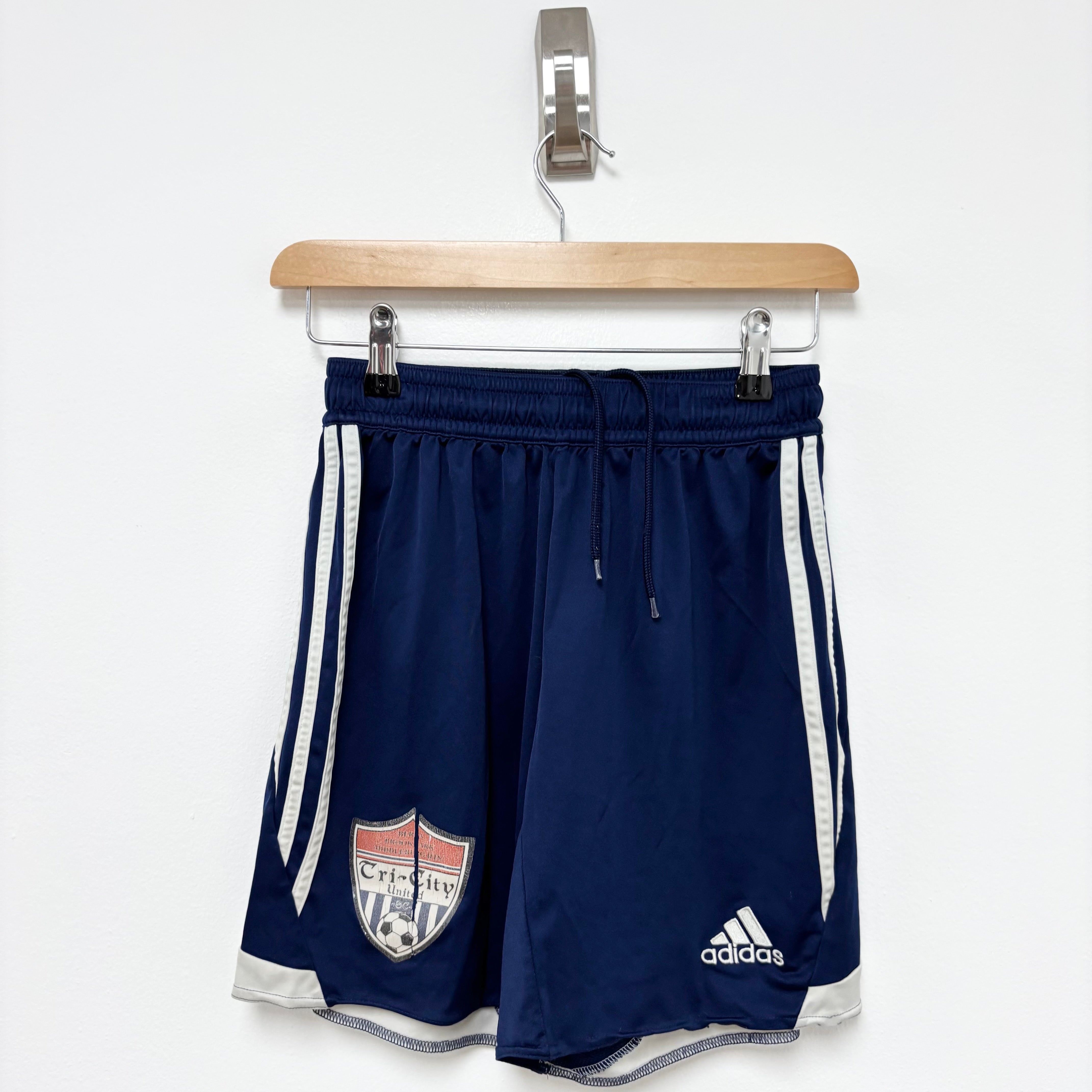 Adidas Shorts Mens Small Navy Blue Sports Running Gym Athletic