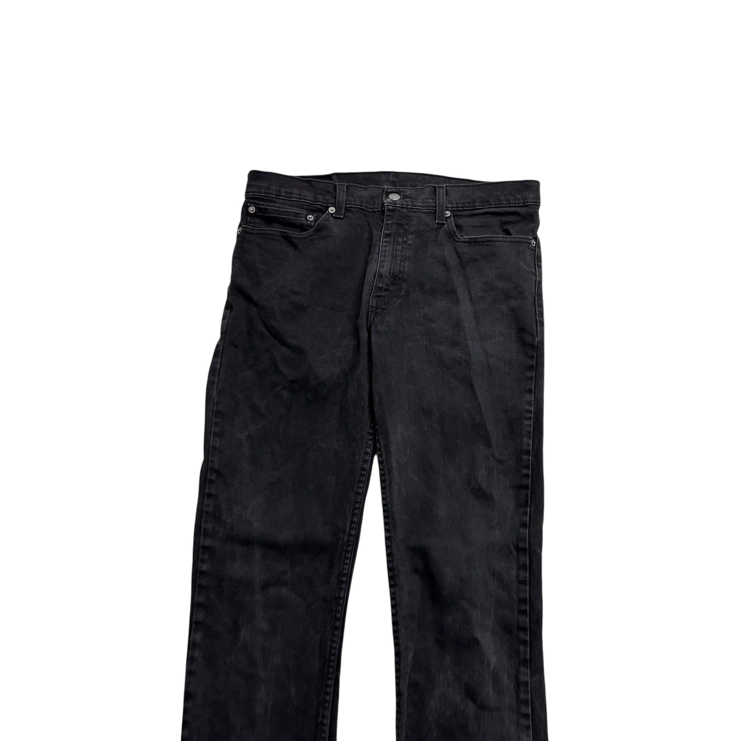 Levis 511 Jeans W34 L30 Mens Black Slim Fit Stretch Denim (E)