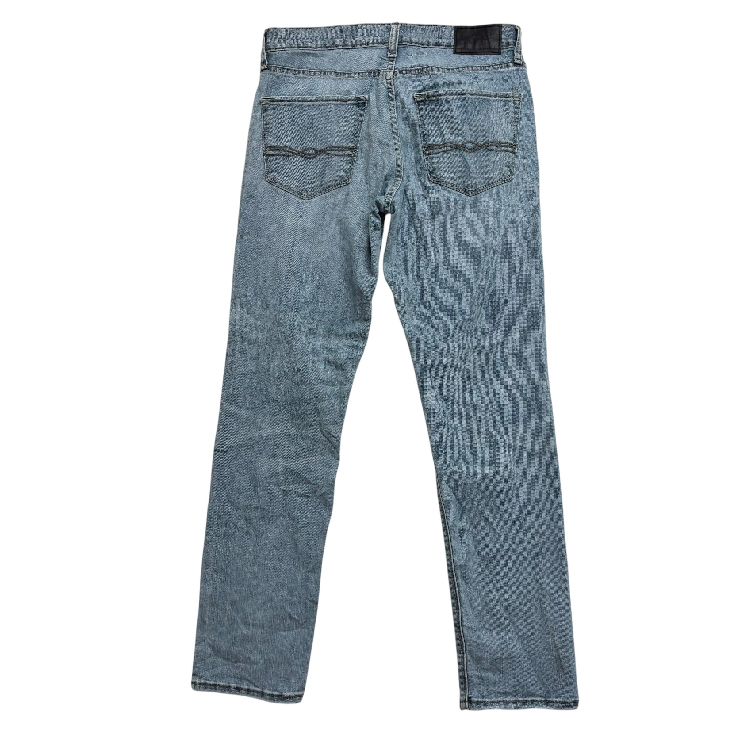 Levis Denizen Jeans W31 L30 Mens Light Blue Slim Fit Stretch Denim