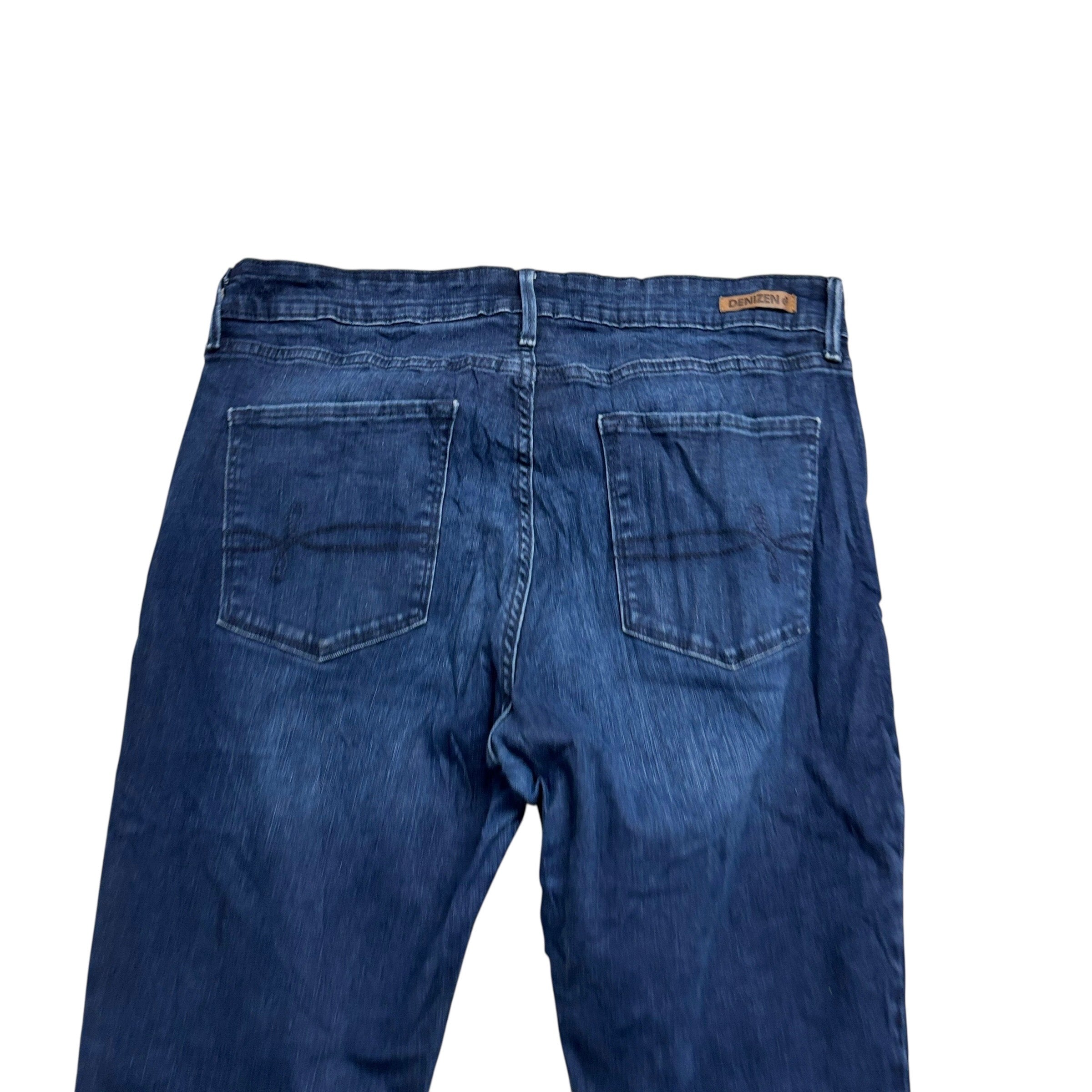 Levis Denizen Jeans W32 L30 Womens Skinny Fit Navy Blue Stretch Denim