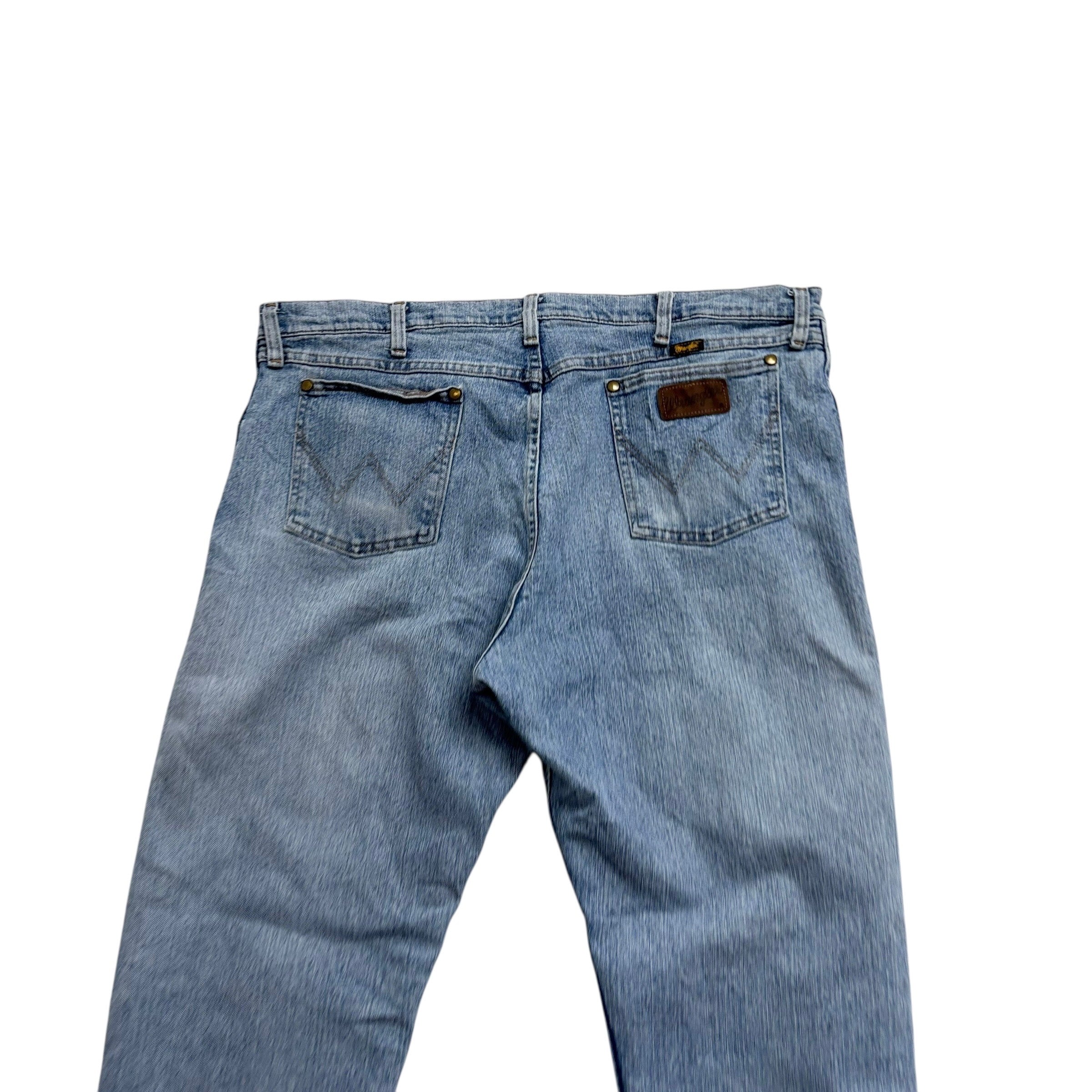 Wrangler Jeans Cowboy Cut W40 L32 Mens Light Blue Advanced Comfort Regular