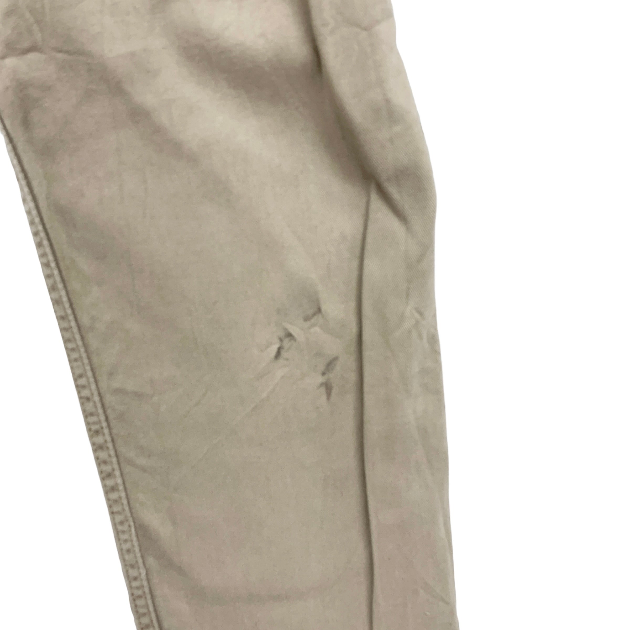 Levis 510 Trousers W32 L34 Mens Beige Skinny Fit Cotton Pants