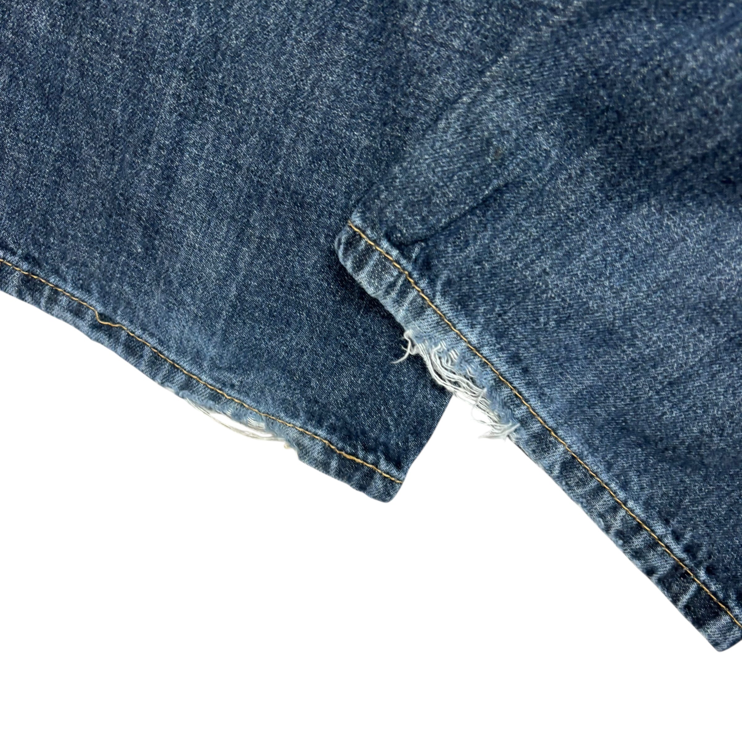 Levis 559 Jeans W34 L32 Mens Dark Blue Baggy Relaxed Straight Fit Denim