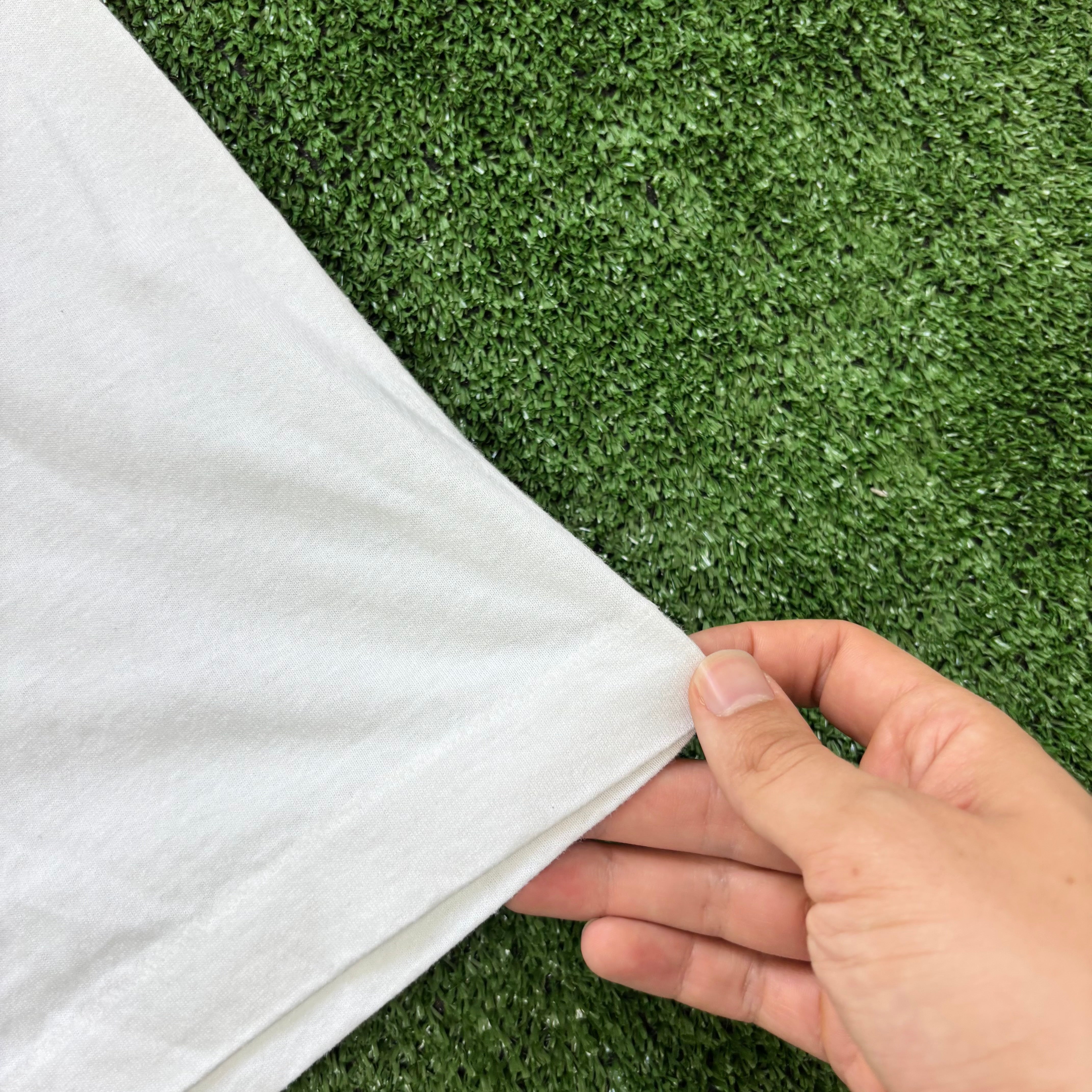 Vintage T Shirt Mens Large White Single Stitch Graphic Print 90s USA (E)