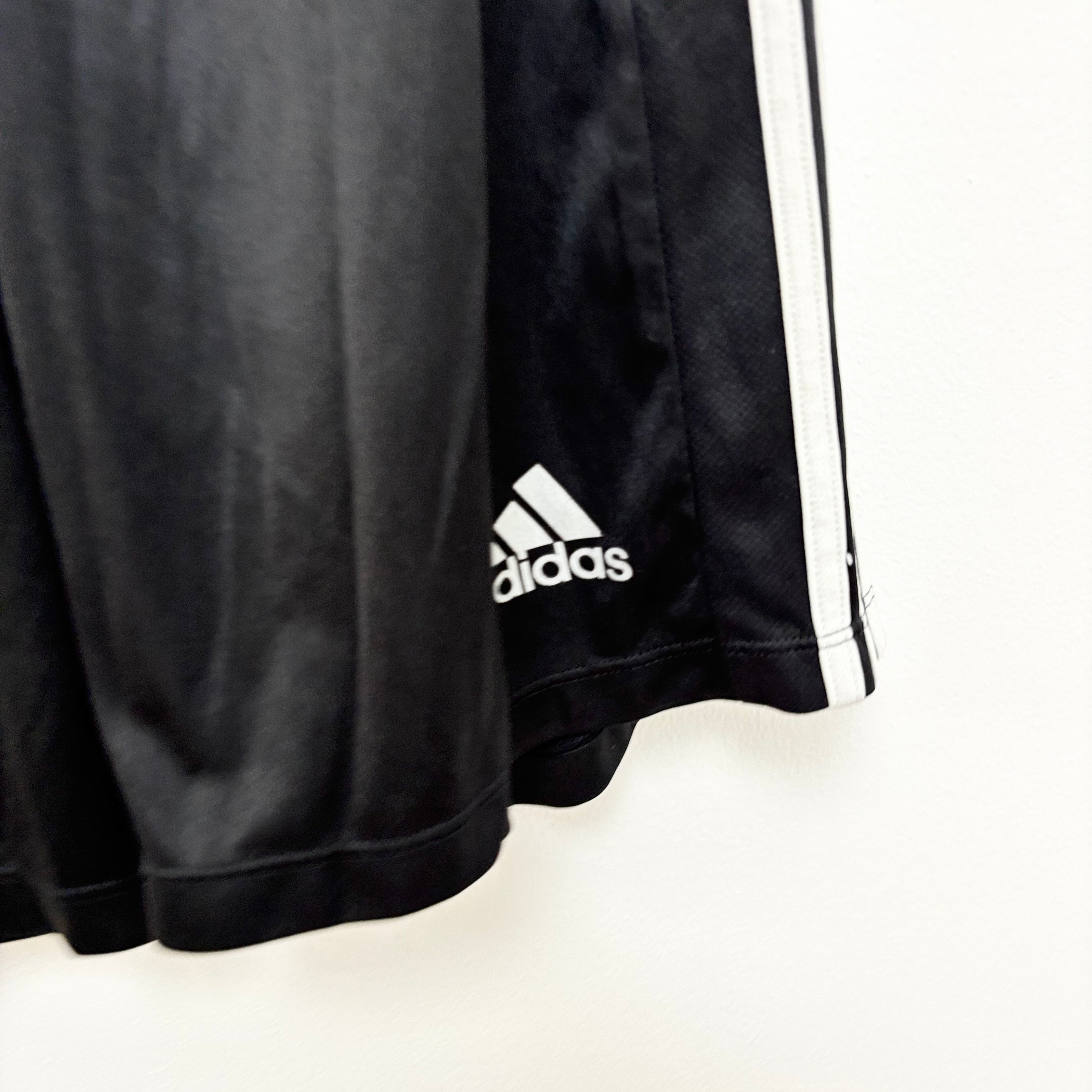 Adidas Shorts Mens Small Black Sports Running Gym Athletic Pockets (E)