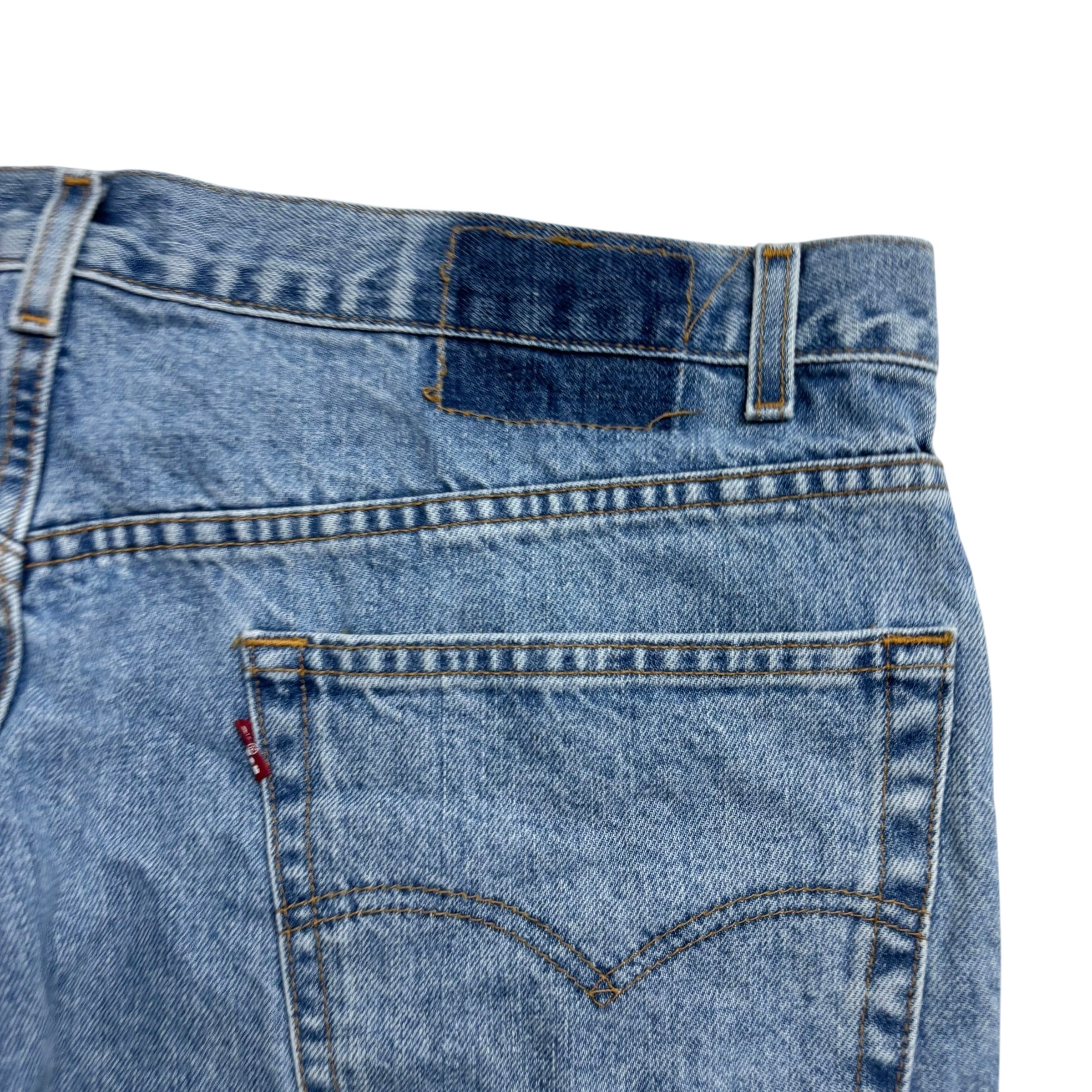 Levis 560 Jeans W40 L30 Mens Light Blue Baggy Relaxed Comfort Fit Vintage Denim