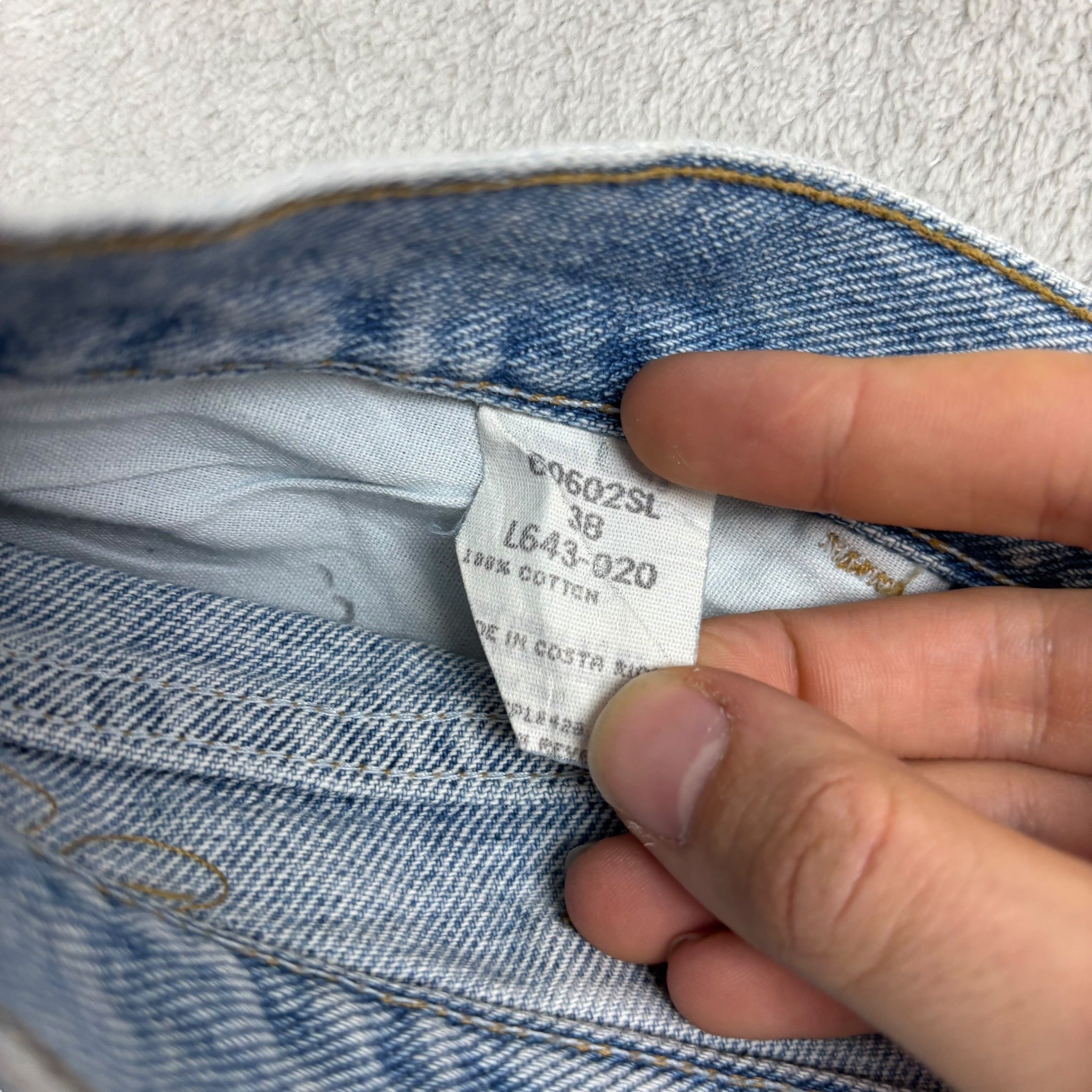Vintage Wrangler Baggy Jorts W36 Mens Denim Shorts Light Blue Relaxed Fit (E)