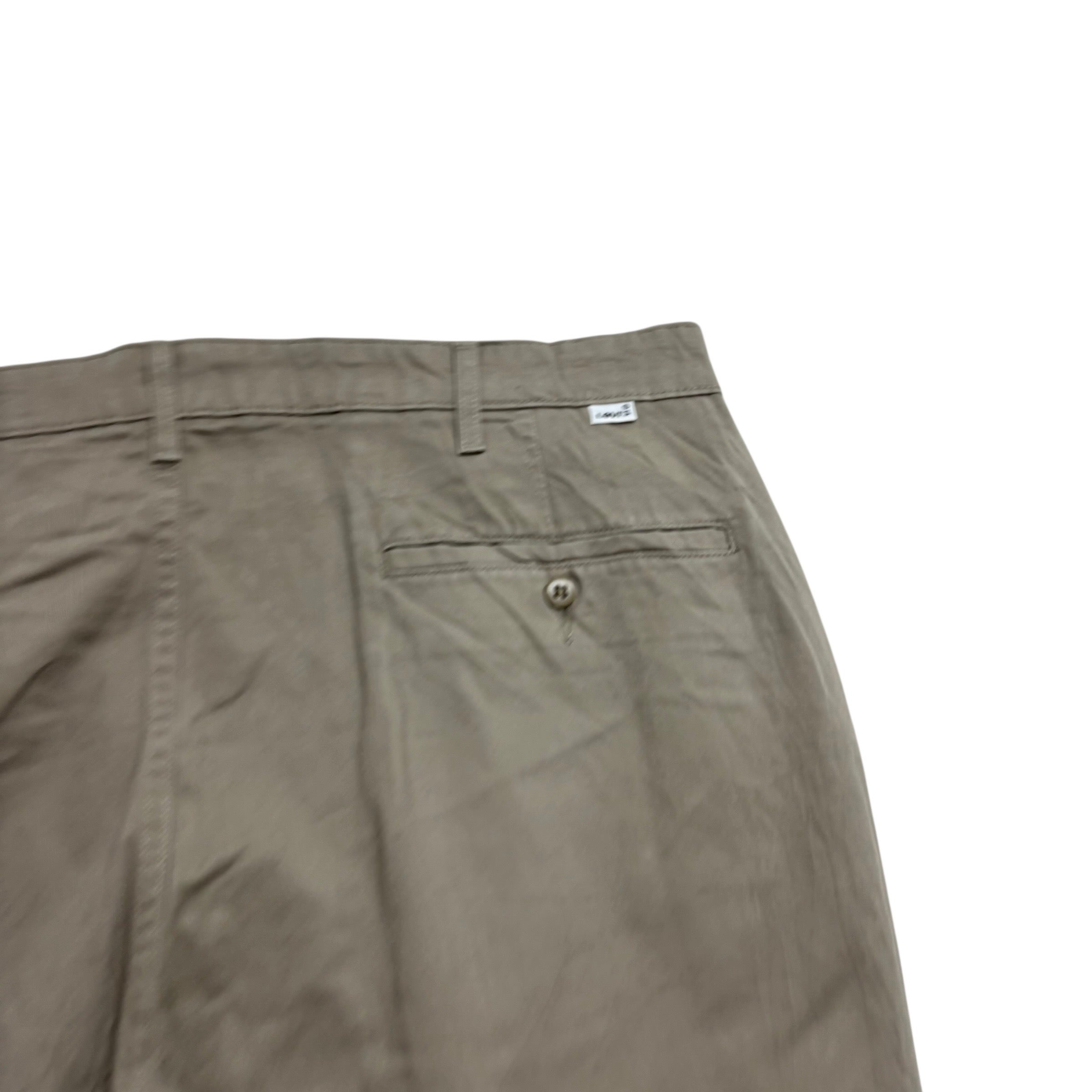 Levis Chino Trousers W40 L30 Mens Grey Regular Tapered Fit Stretch Pants (E)