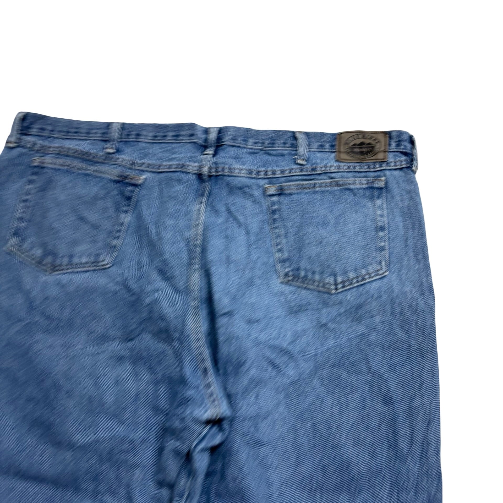 Wrangler Jeans W48 L29 Mens Light Blue Relaxed Tapered Fit Denim (E)