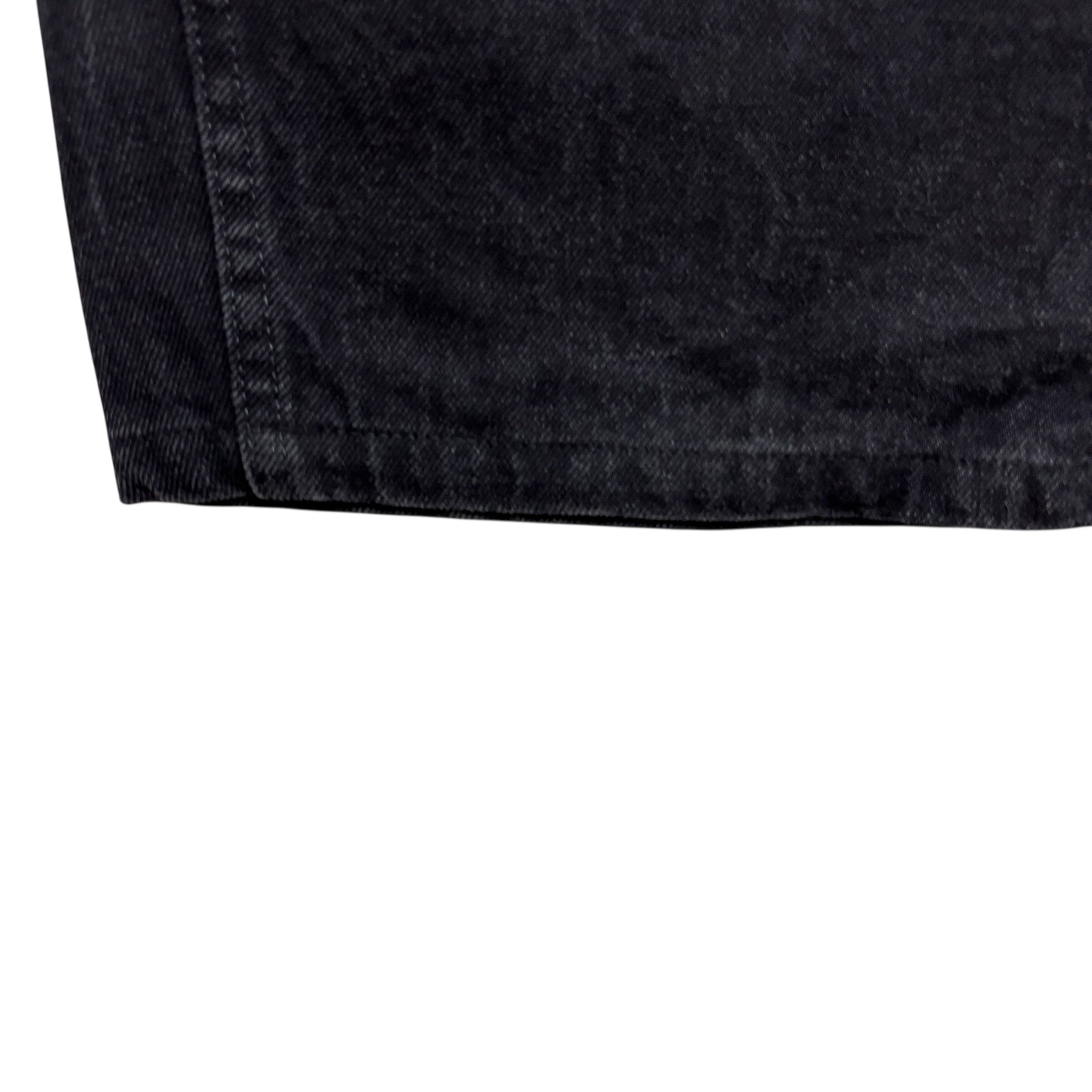 Wrangler Jeans W44 L28 Mens Black Relaxed Straight Fit Baggy Denim (E)