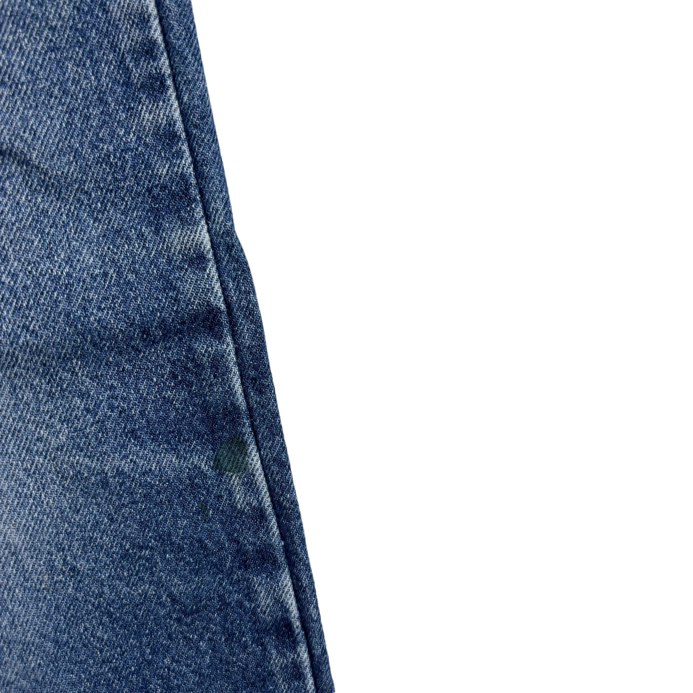 Levis 505 Jeans W40 L30 Mens Mid Blue Regular Straight Fit Vintage Denim (F)